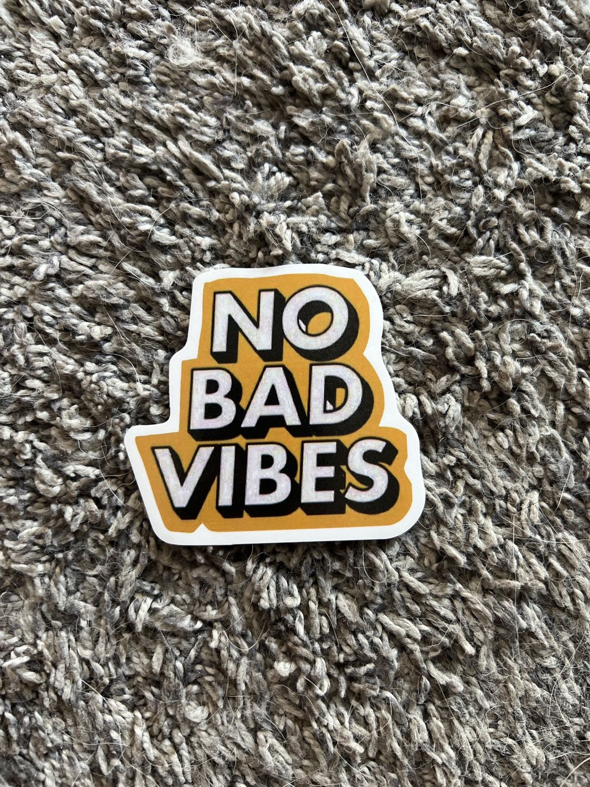 Hypebeast No Bad Vibes Sticker Size ONE SIZE - 1 Thumbnail