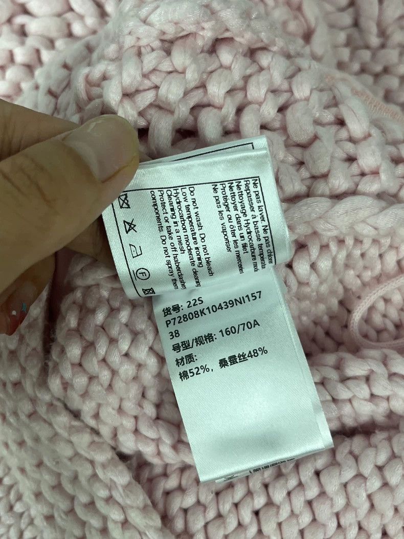 Chanel Chanel Pink thick knitted skirt Size 25" / US 0 / IT 36 - 5 Thumbnail