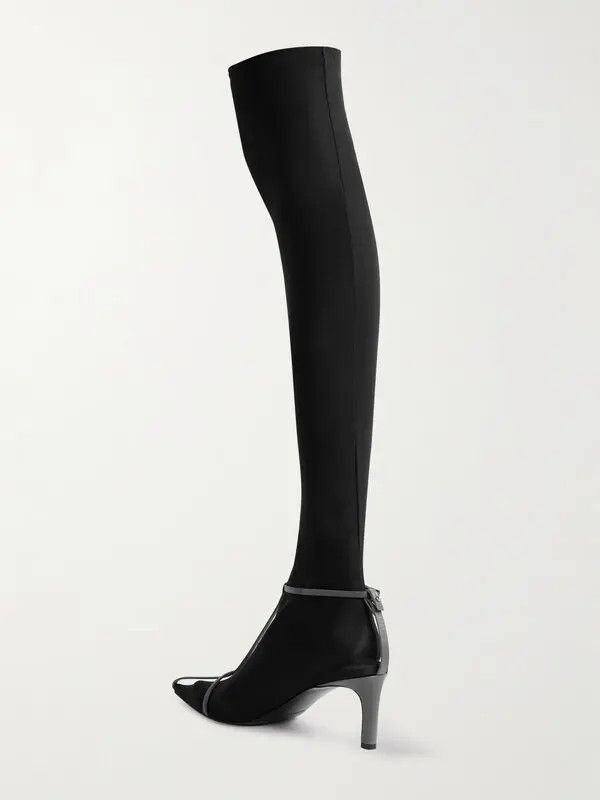 Jil Sander o1w1db10825 Leather Boots in Black Size US 8 / IT 38 - 2 Thumbnail