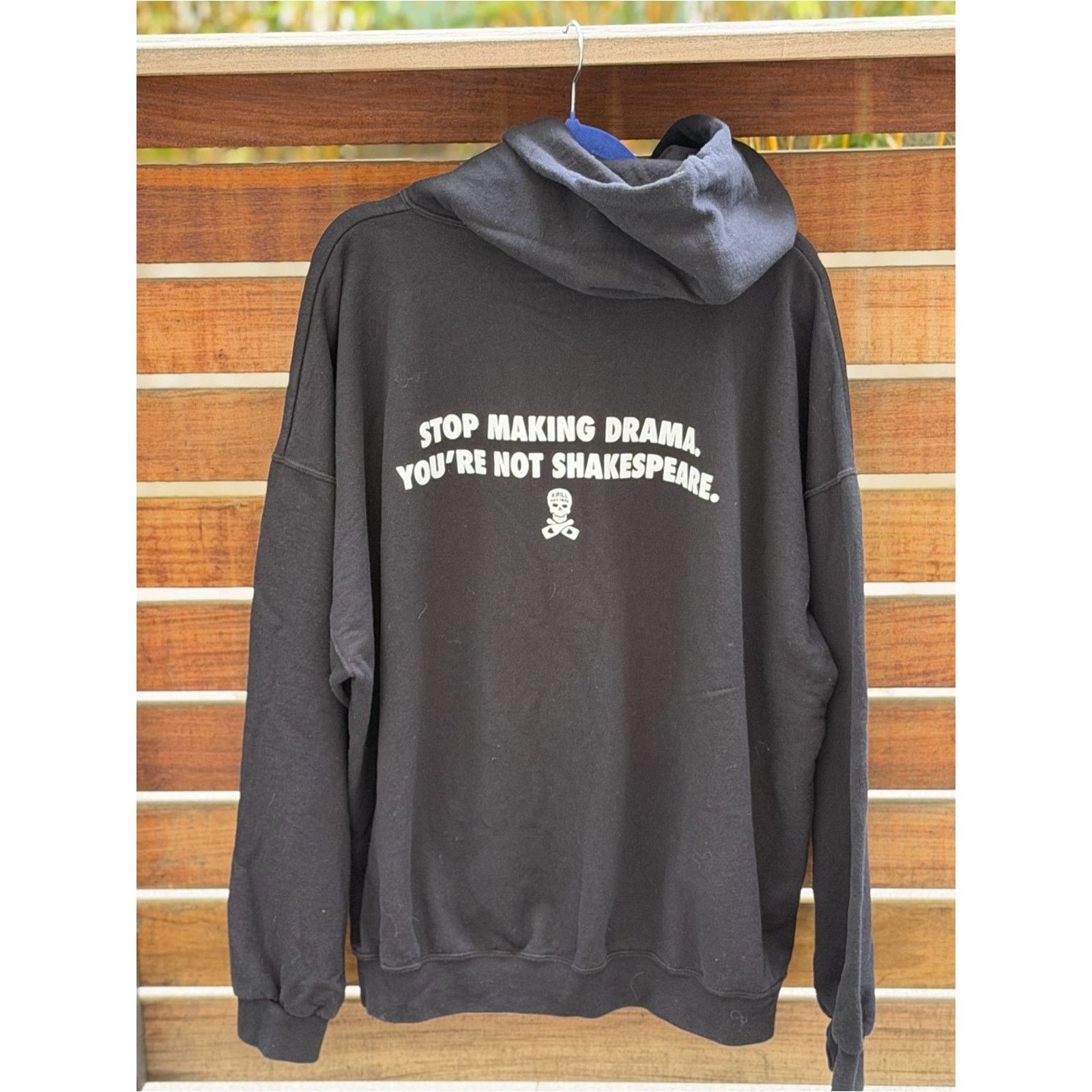 Other Assholes Live Forever “Stop Making Drama” Hoodie Size XXL Size US XXL / EU 58 / 5 - 7 Thumbnail