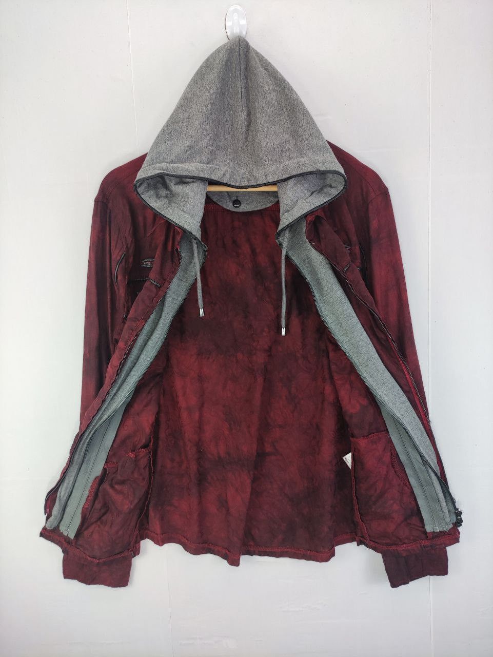 If Six Was Nine × Le Grande Bleu (L.G.B.) × semanticdesign Semantic Design Double Layered Zipper Jacket hoodie Size US M / EU 48-50 / 2 - 3 Thumbnail