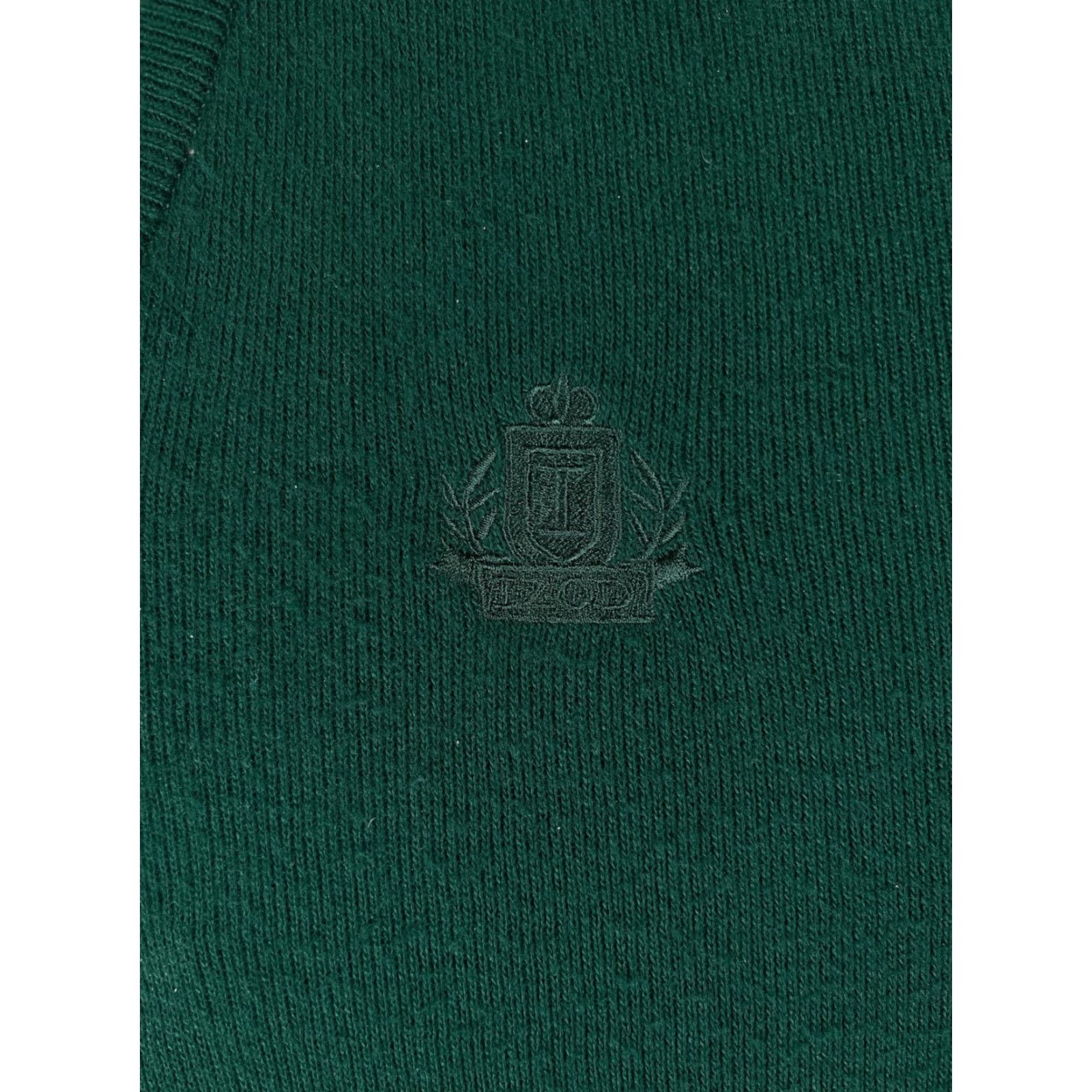 Izod IZOD Sweater Mens Large Green V-Neck Long Sleeve 100% Acrylic Knit Pullover Vintage USA 80s 90s Classic Mens Size US L / EU 52-54 / 3 - 6 Thumbnail