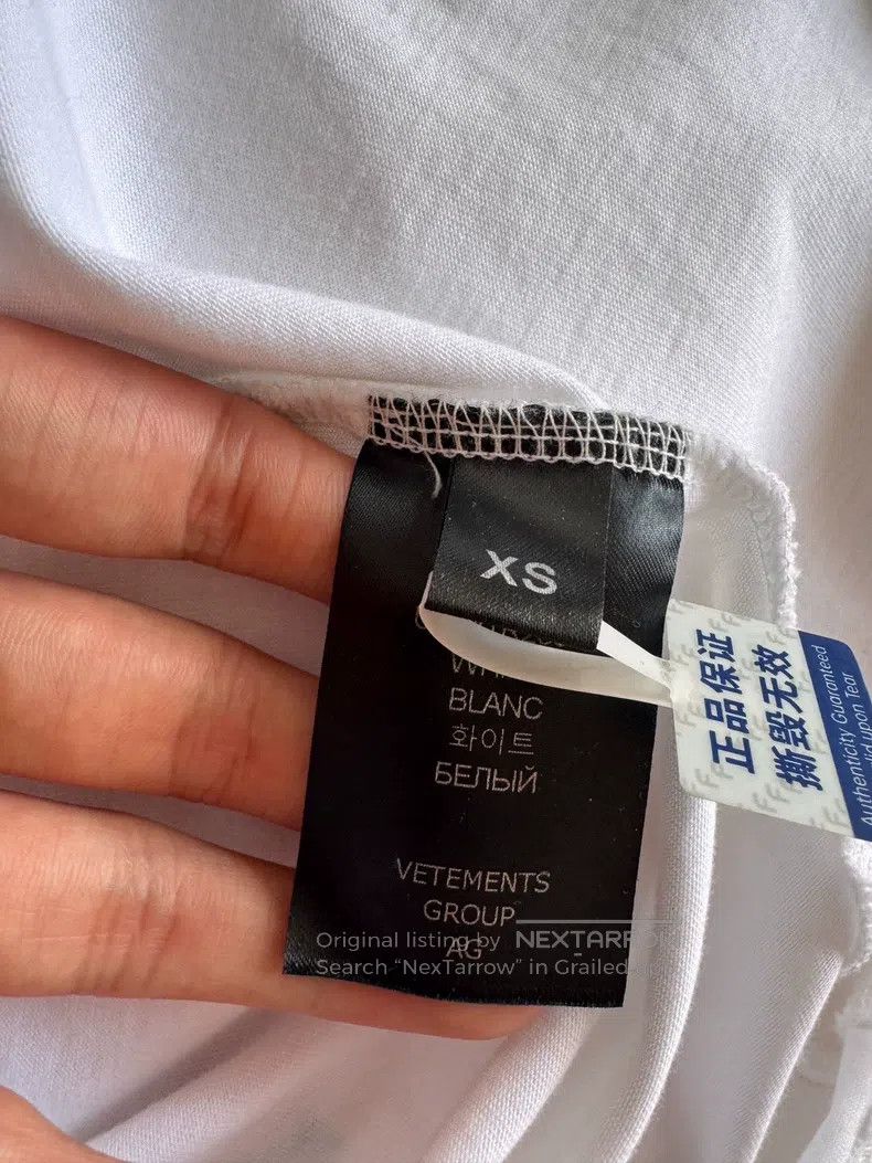 Vetements Vetements Short sleeve Size US XS / EU 42 / 0 - 4 Thumbnail
