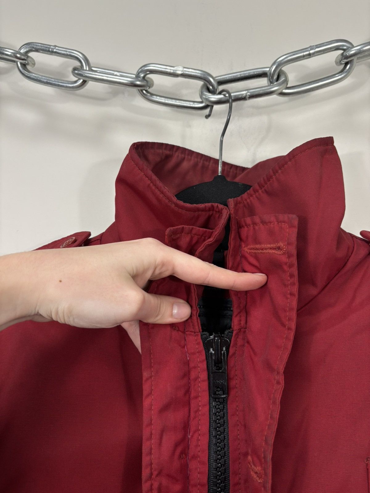 Other Blauer Vintage Men’s Red Insulated USA Police Bomber Jacket Size US M / EU 48-50 / 2 - 14 Thumbnail