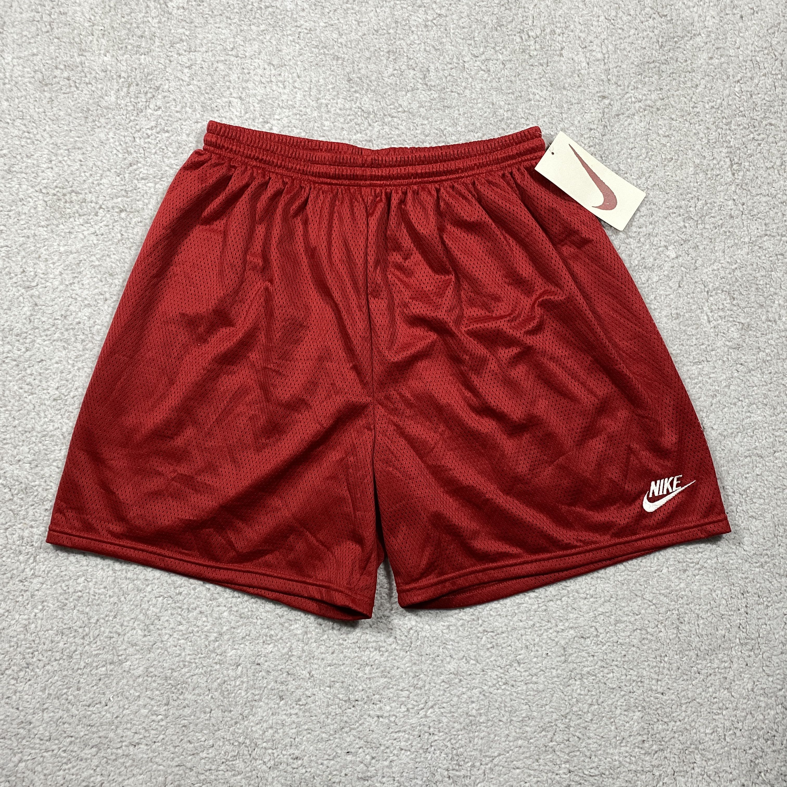 image of Nike Basketball Shorts 90's Deadstock in Red, Men's (Size 38)