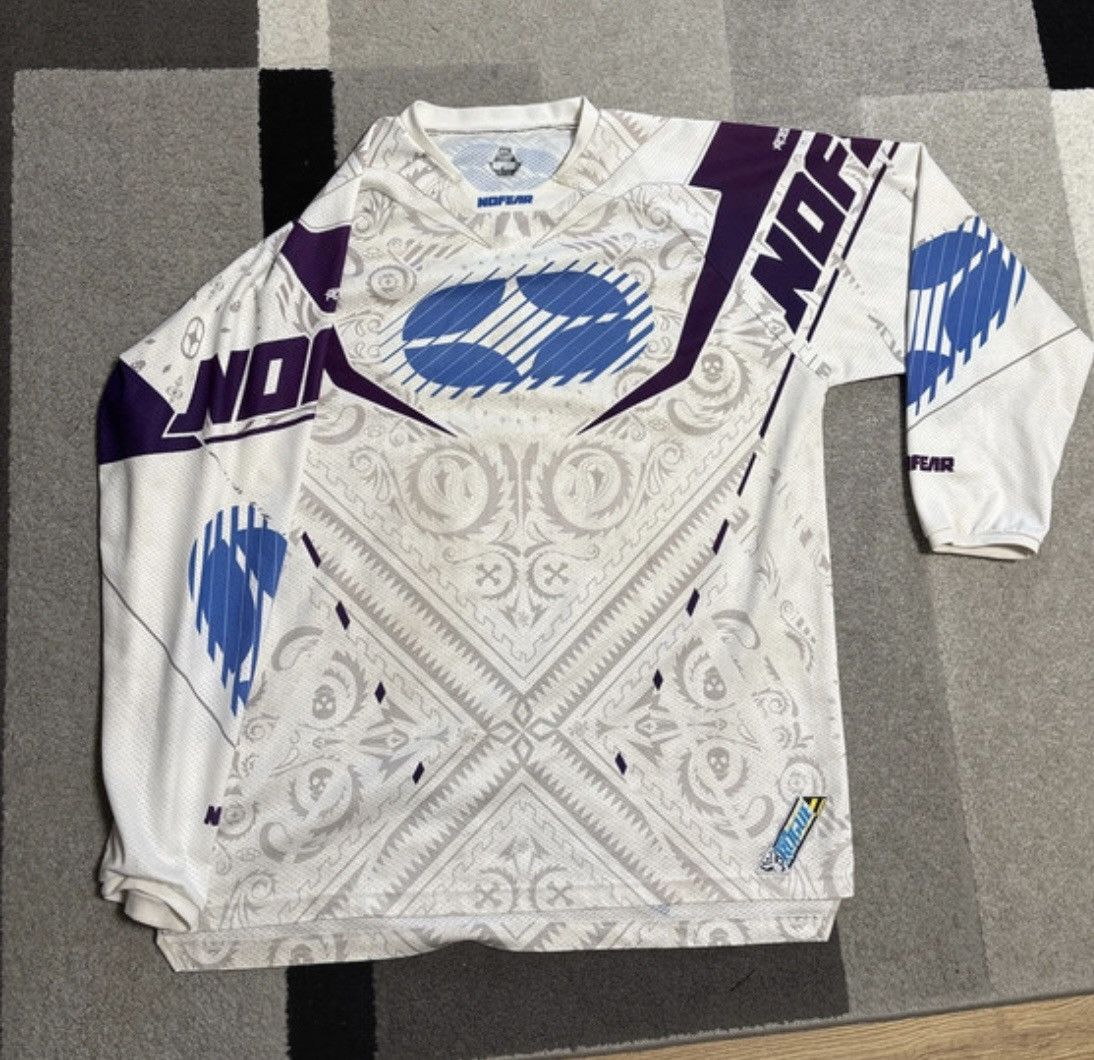 No Fear No Fear Rogue White Bandana rare size (White and purple) Size US XXL / EU 58 / 5 - 1 Thumbnail