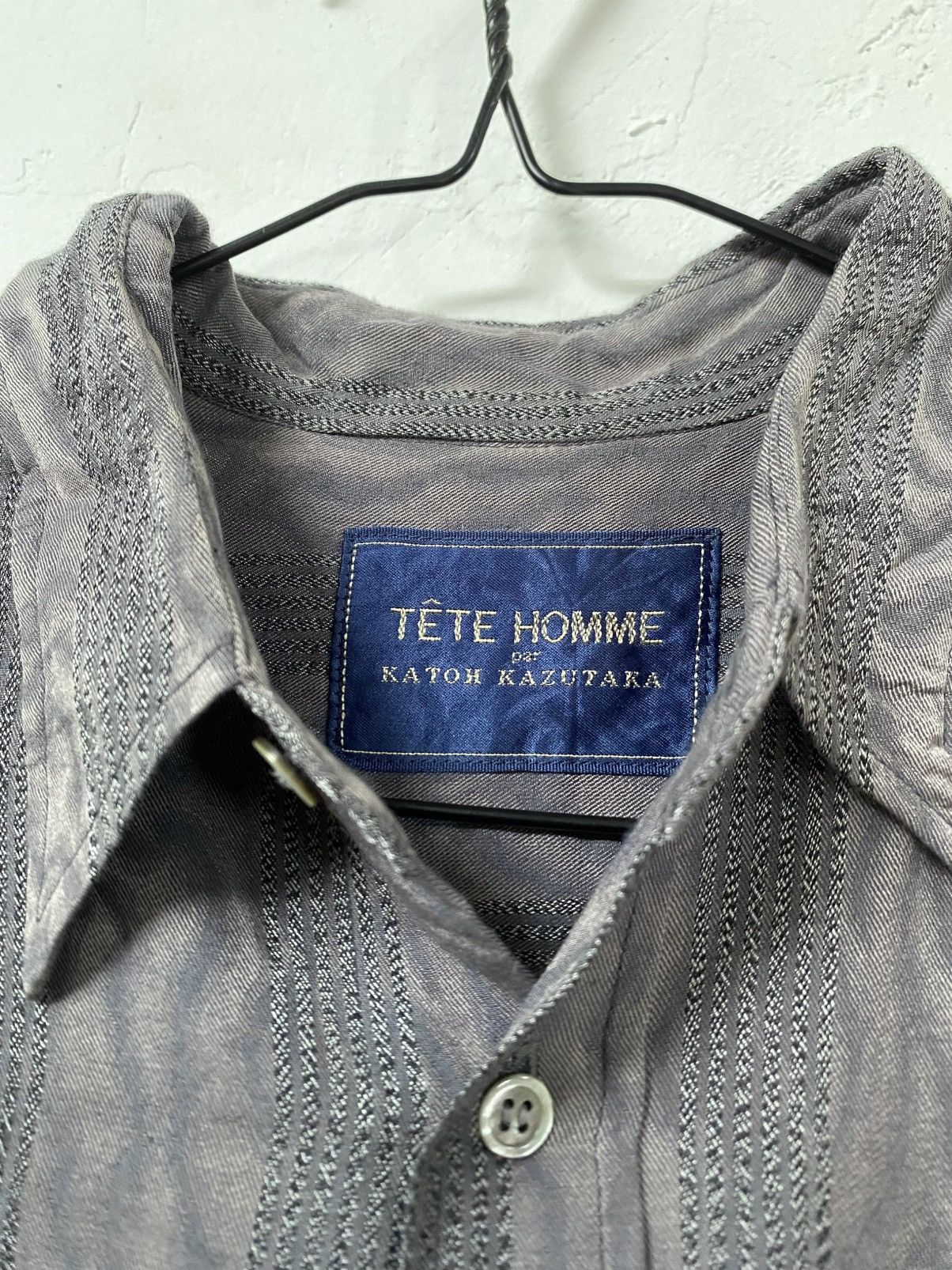 Tete Homme Vintage tete homme by issey miyake shirt Size US L / EU 52-54 / 3 - 4 Thumbnail