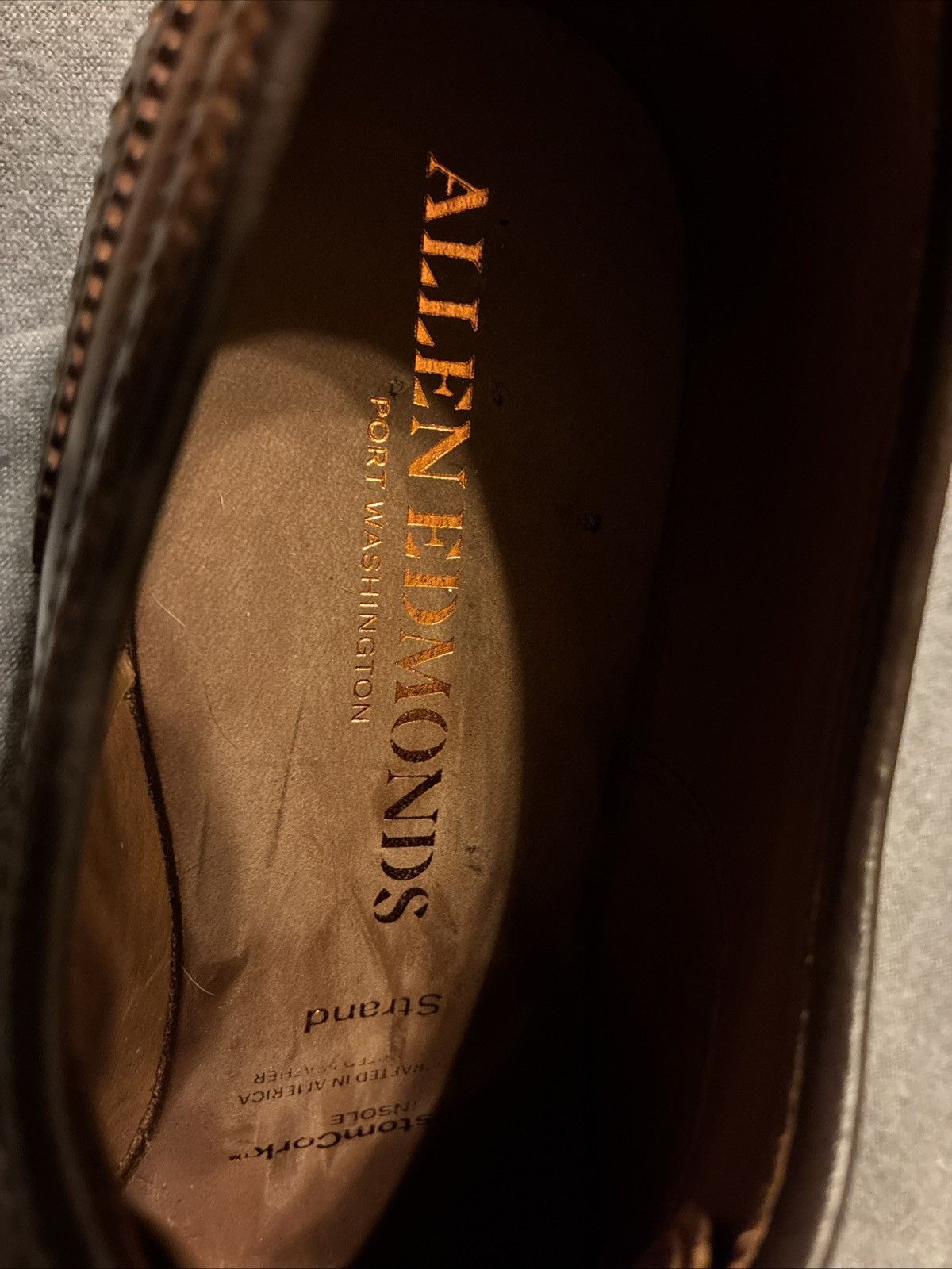 Allen Edmonds Allen Edmonds Bourbon Shell Cordovan Strand US7.5D New Size US 7.5 / EU 40-41 - 8 Thumbnail