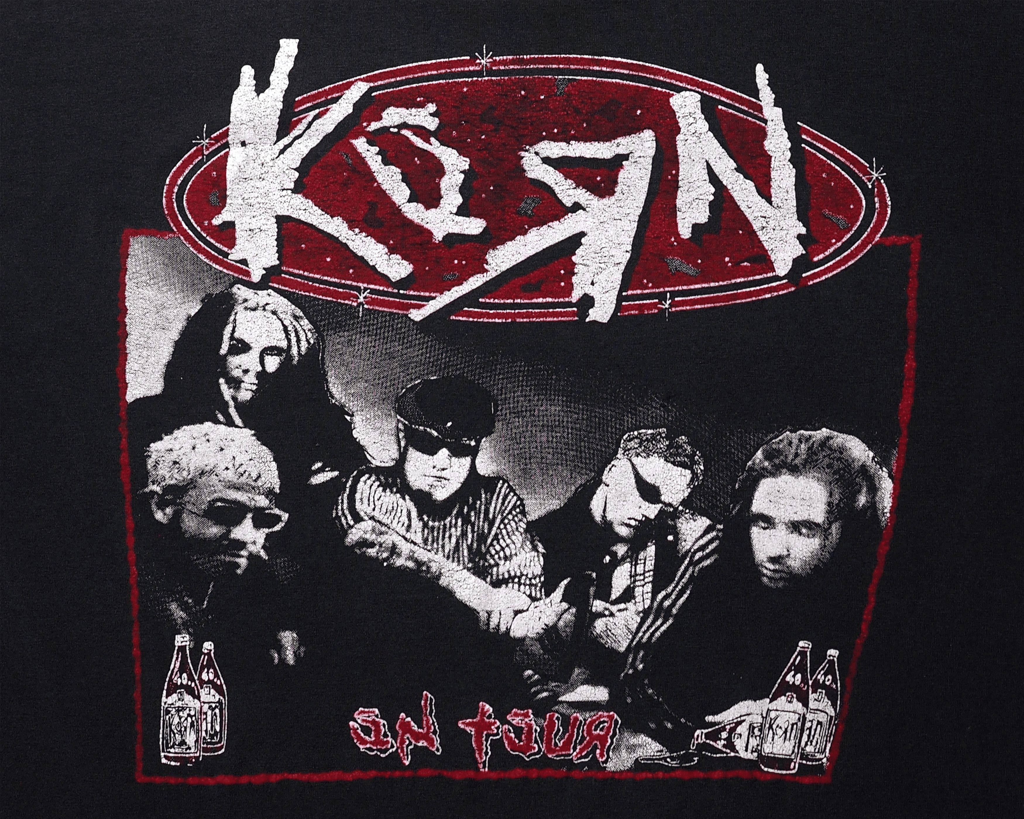 Vintage Vintage 1990s Korn on Tour Bootleg Shirt L Size US L / EU 52-54 / 3 - 10 Thumbnail