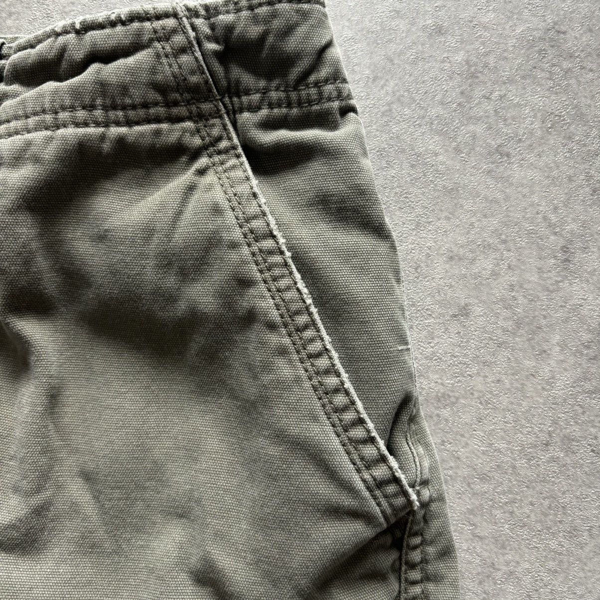Other Y2k olive green guide gear flannel lined cargo pants Size US 32 / EU 48 - 8 Thumbnail