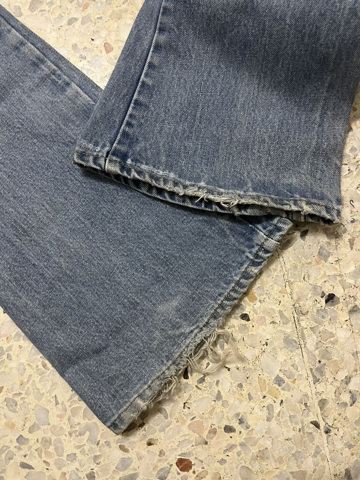 Levi's Vintage 70s levis 646 bell bottom light blue wash Size US 28 / EU 44 - 12 Thumbnail
