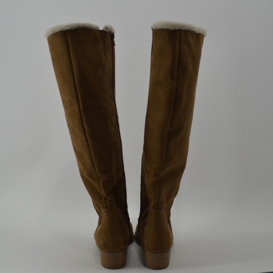 Other ANA Arden Brown Boots Knee High Winter Faux Suede Size 11 Size US 11 / IT 41 - 10 Thumbnail