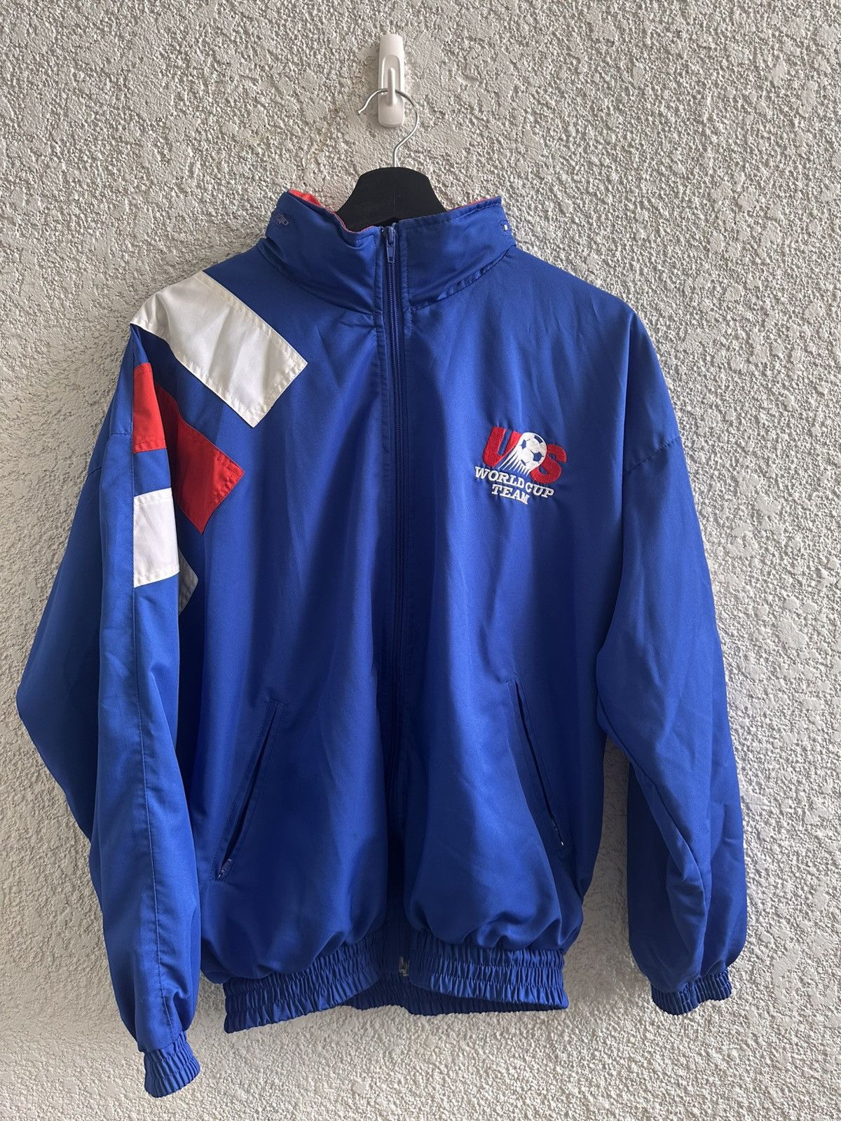 Adidas 90's Adidas Equipment USA Team World Cup Football Jacket Size US M / EU 48-50 / 2 - 1 Thumbnail