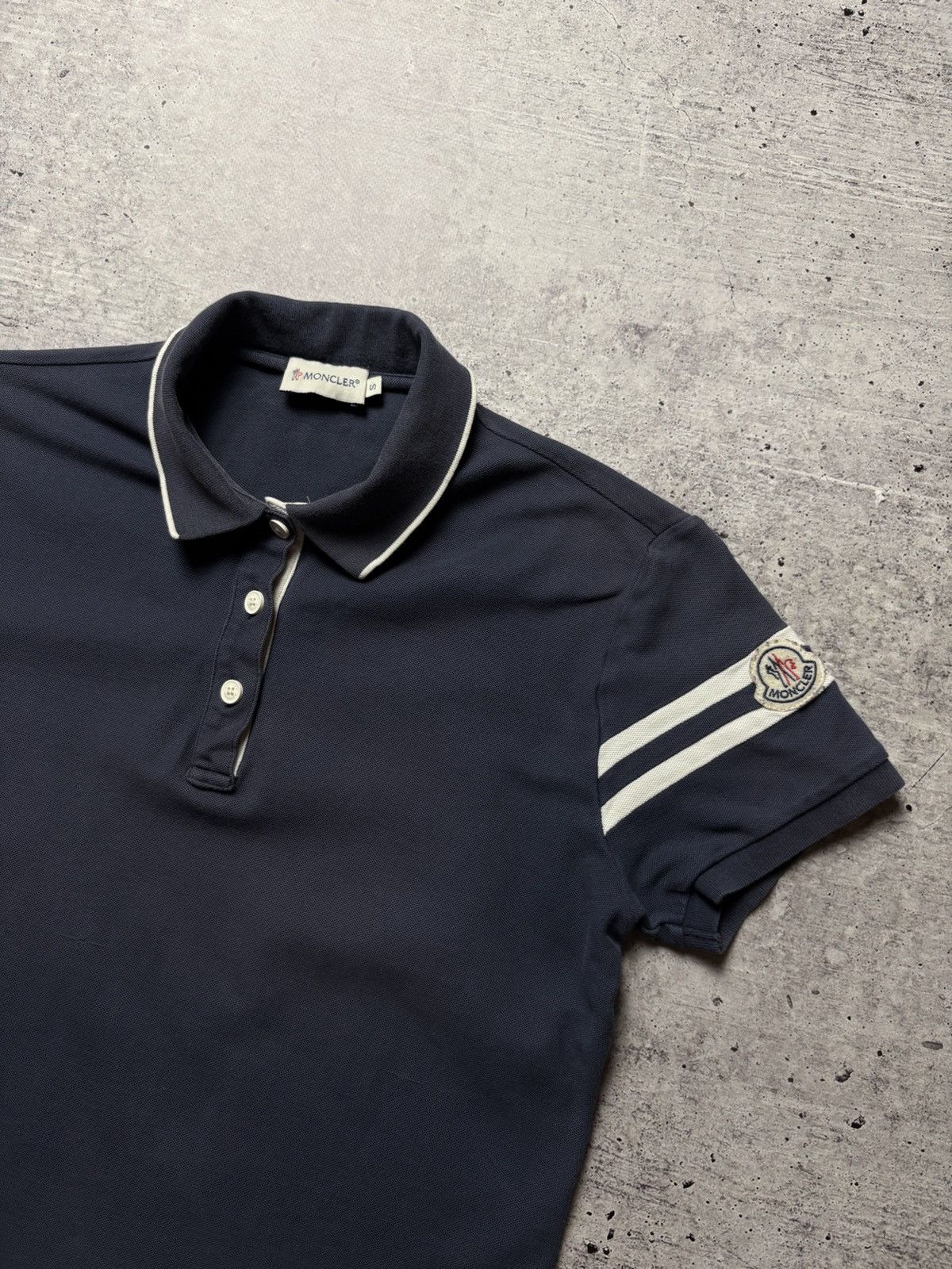 Moncler MONCLER LUXURY POLO TSHIRT Size S / US 4 / IT 40 - 2 Thumbnail