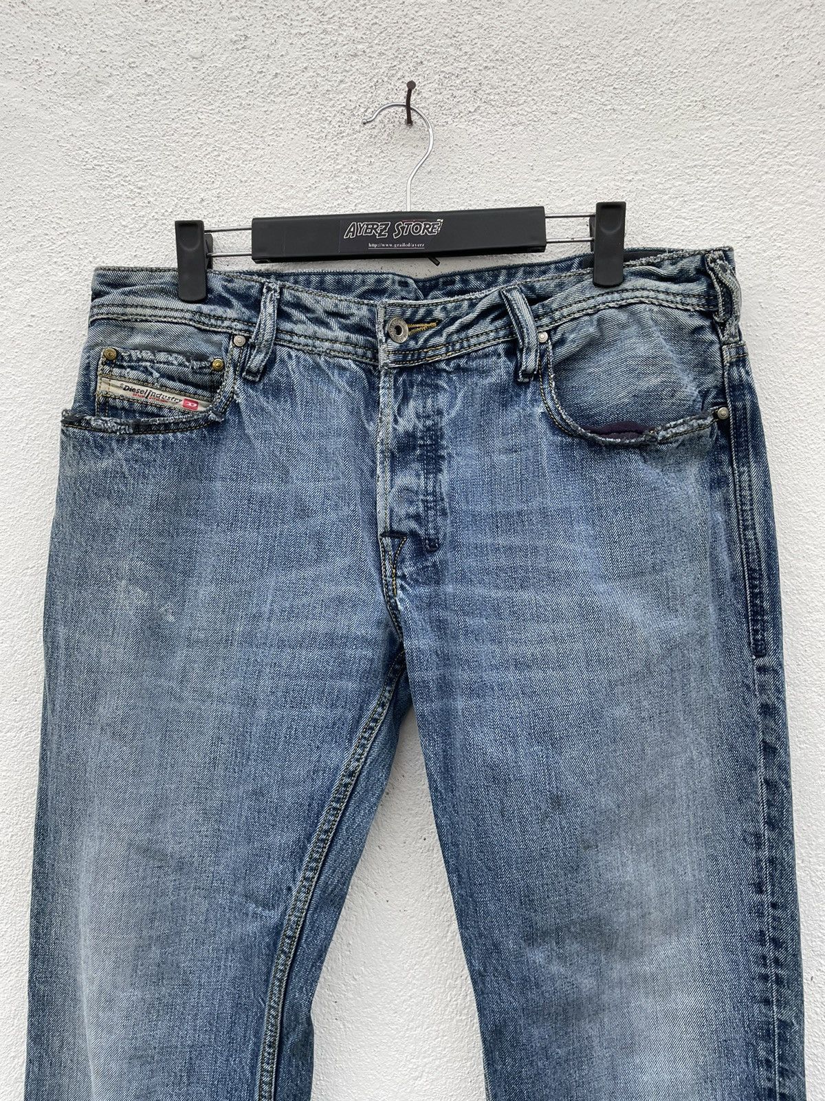 Diesel Vintage Y2K Diesel Flare Denim Jeans Size US 36 / EU 52 - 4 Thumbnail