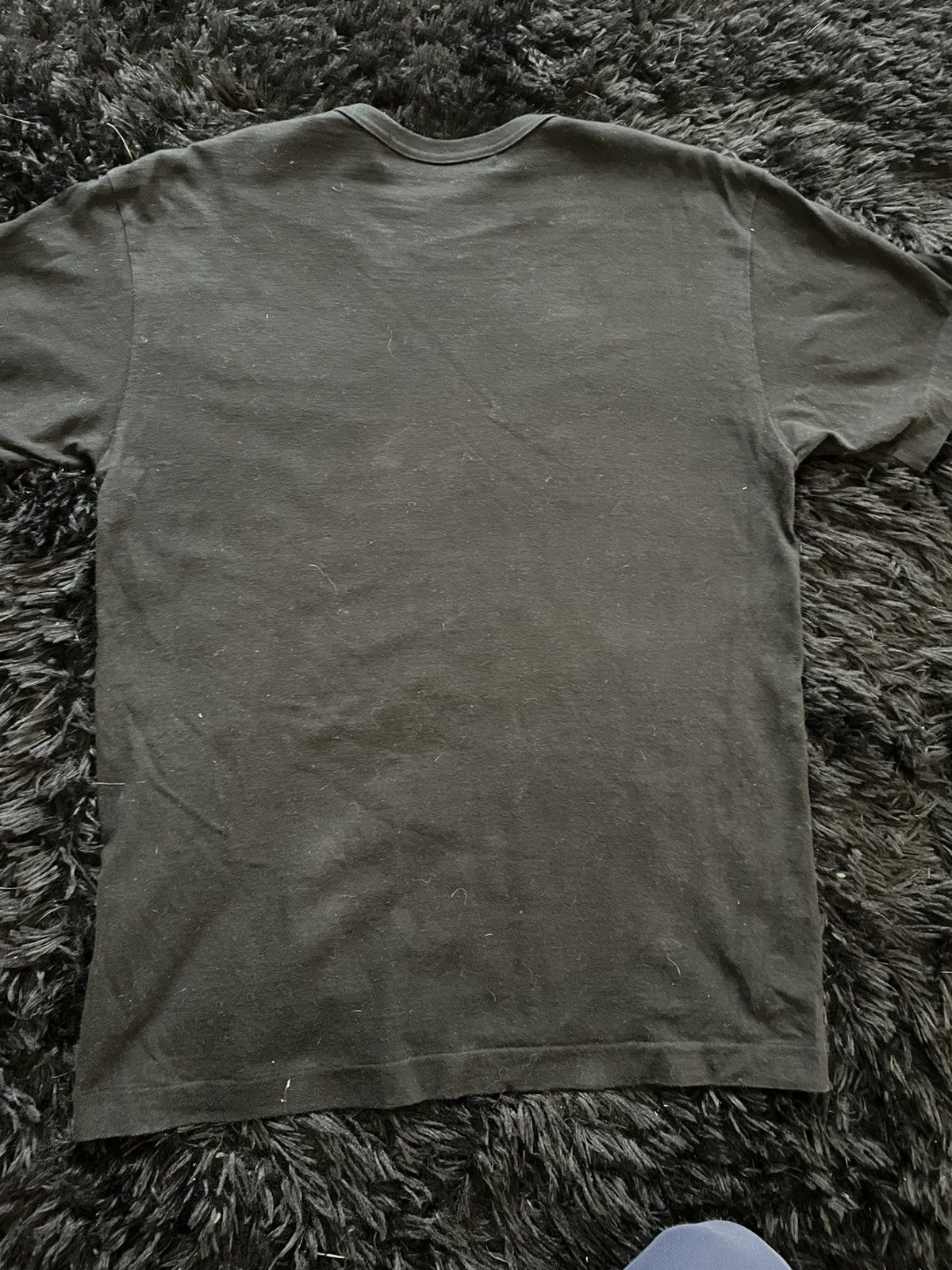 CDG by Comme des Garcons Comme Des Garcons Play Double Heart Black Tee Size US L / EU 52-54 / 3 - 10 Thumbnail