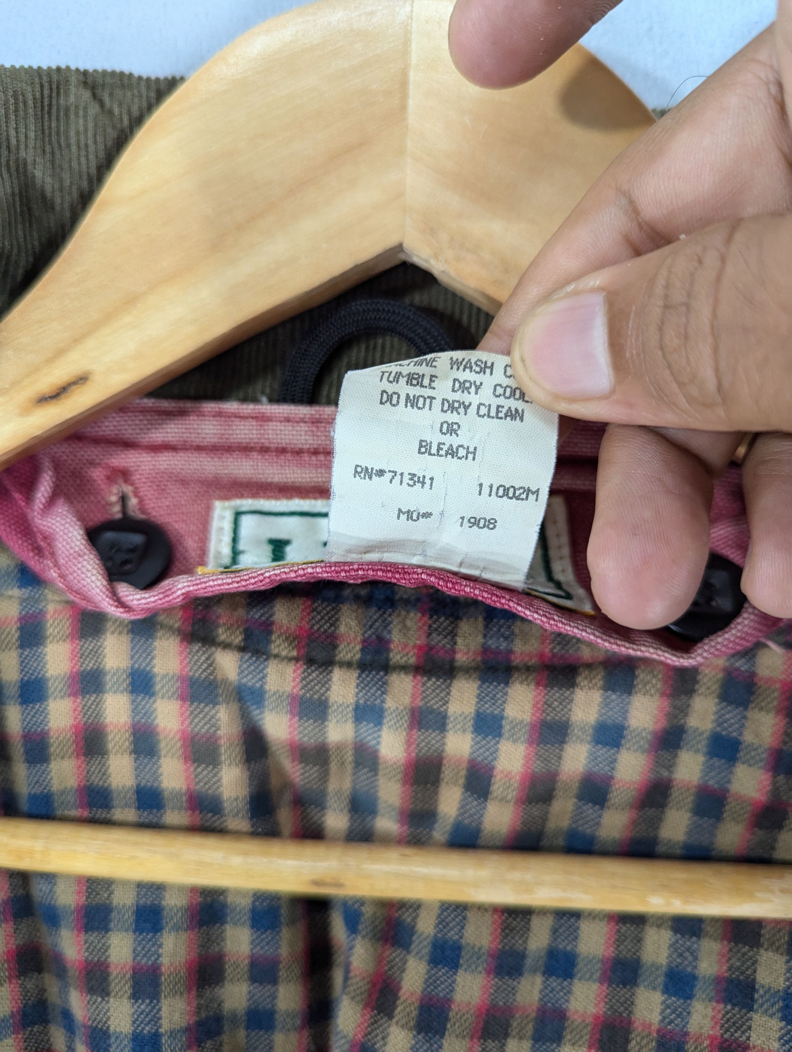 L.L. Bean Vintage L.L.Bean Blanket Lined Chore Sunfaded Jacket Size M / US 6-8 / IT 42-44 - 16 Thumbnail