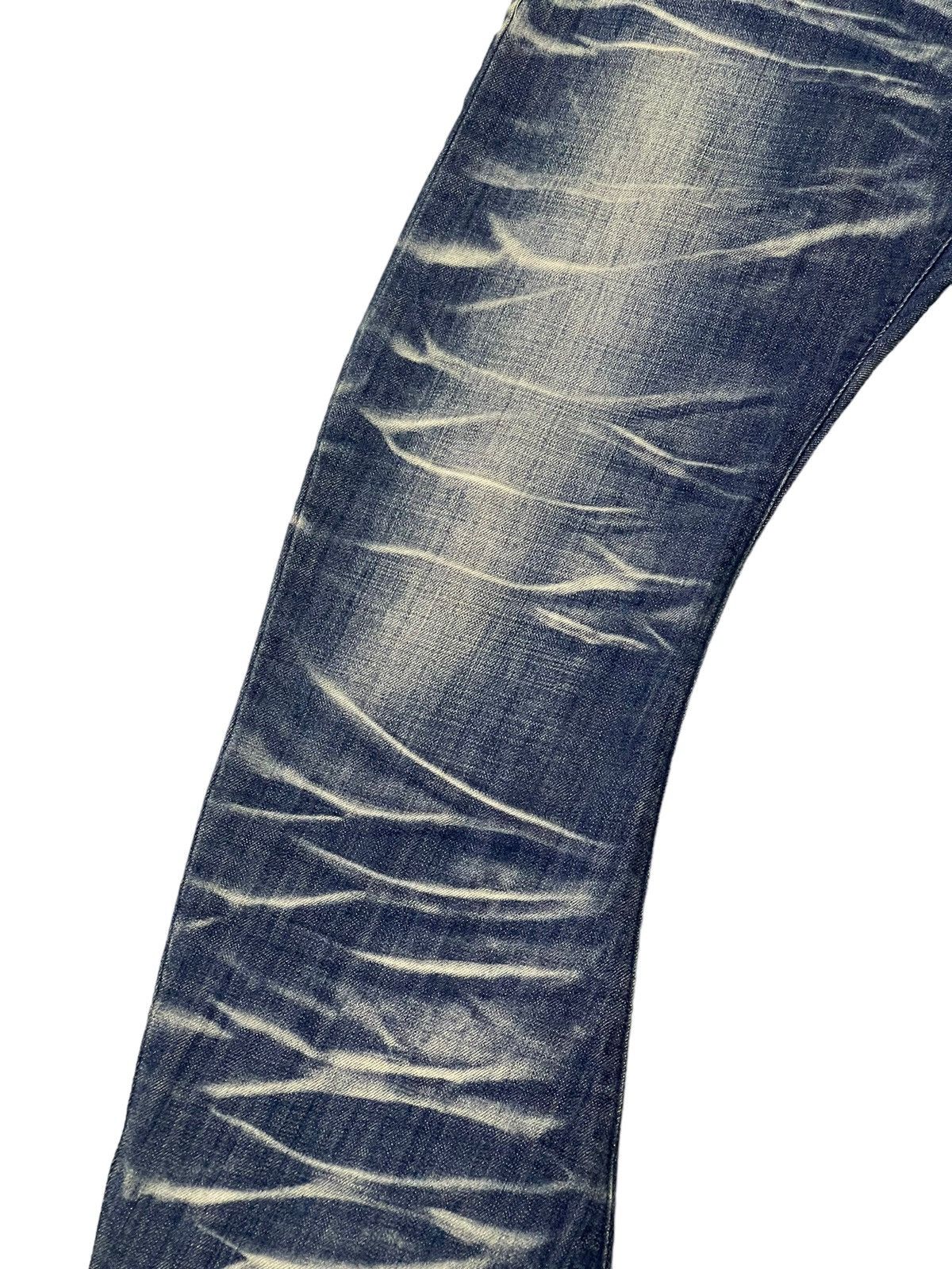 Japanese Brand Flare Jeans Buffalo Bobs Banana Curv Low Rise Boot Cut 8🟦0 Size US 35 - 6 Thumbnail