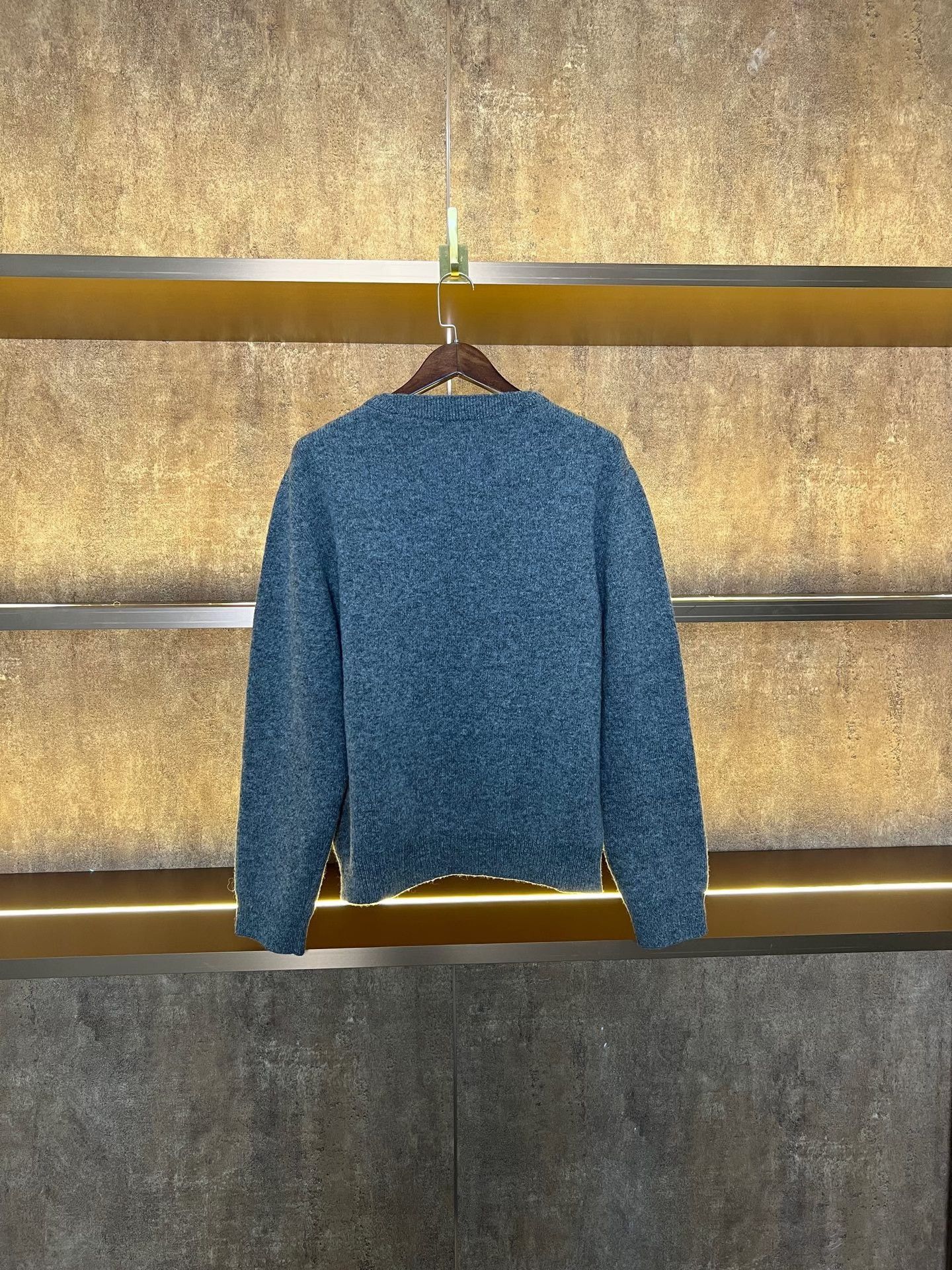 Celine Celine Gray Wool Knit Sweater Size US XL / EU 56 / 4 - 2 Thumbnail