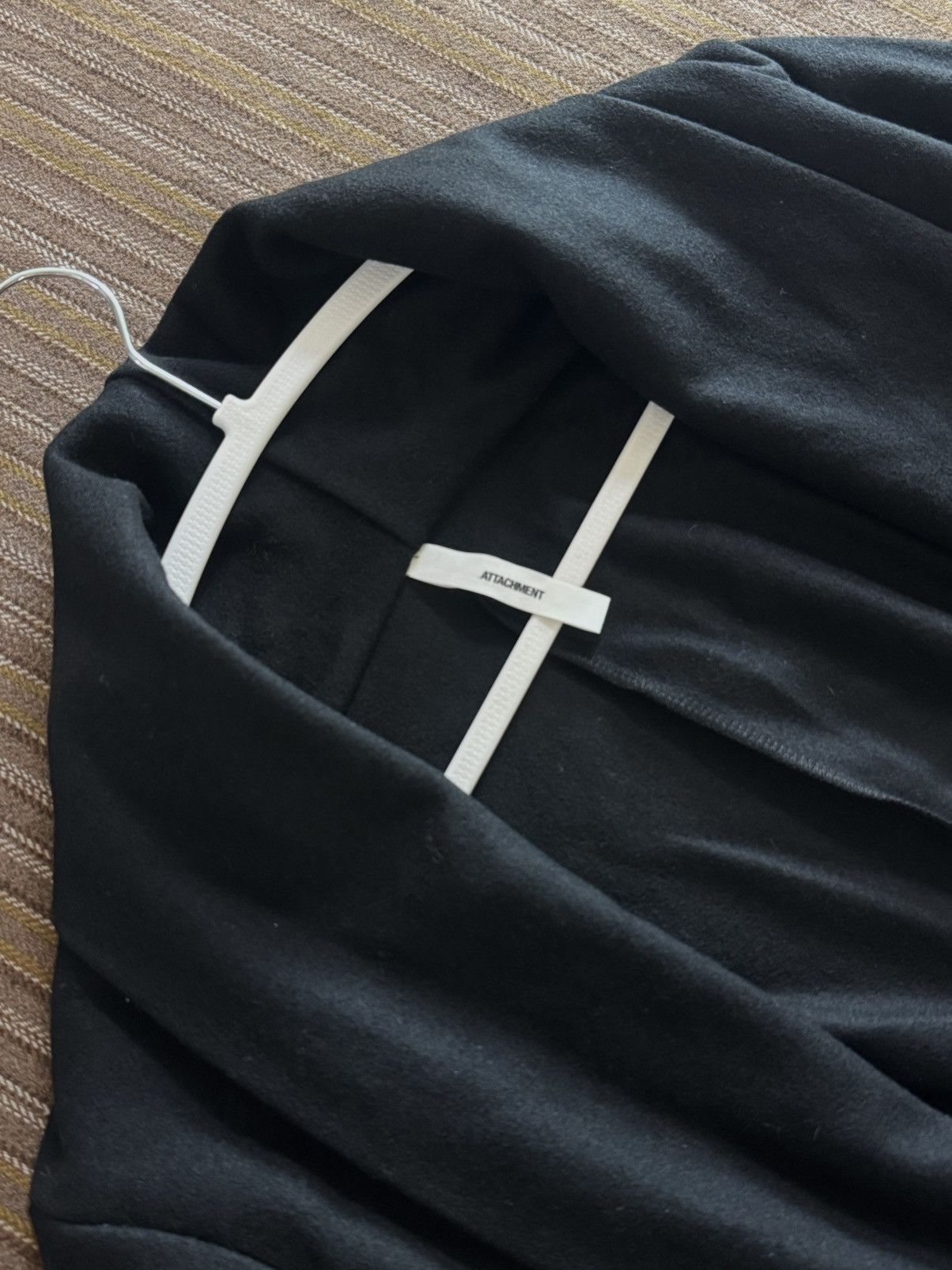 Attachment Attachment Wool Robe Cardigan Jacket Black Size US L / EU 52-54 / 3 - 2 Thumbnail