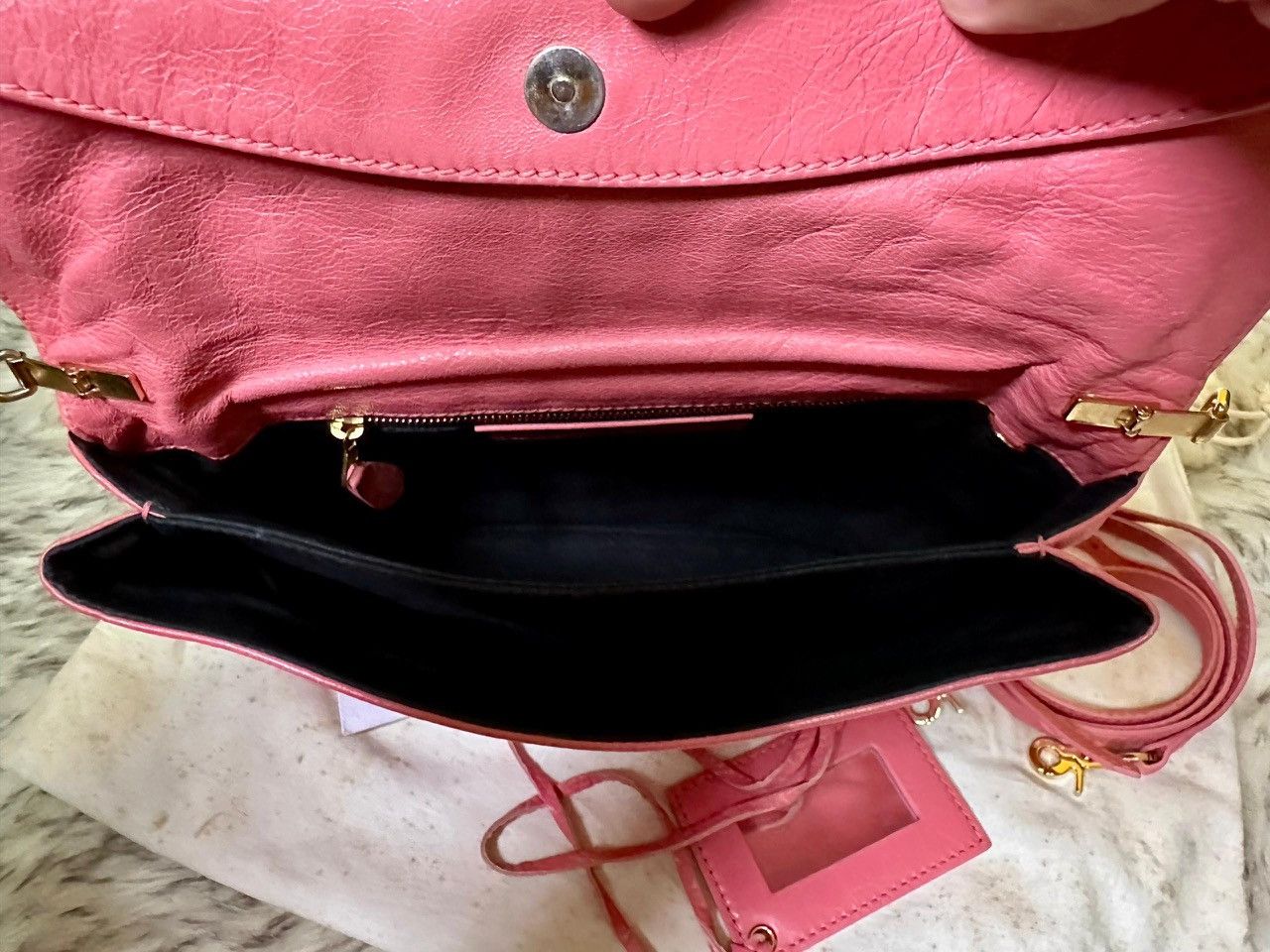 Balenciaga Authentic Balenciaga Agneau Classic City Bag Size ONE SIZE - 4 Thumbnail