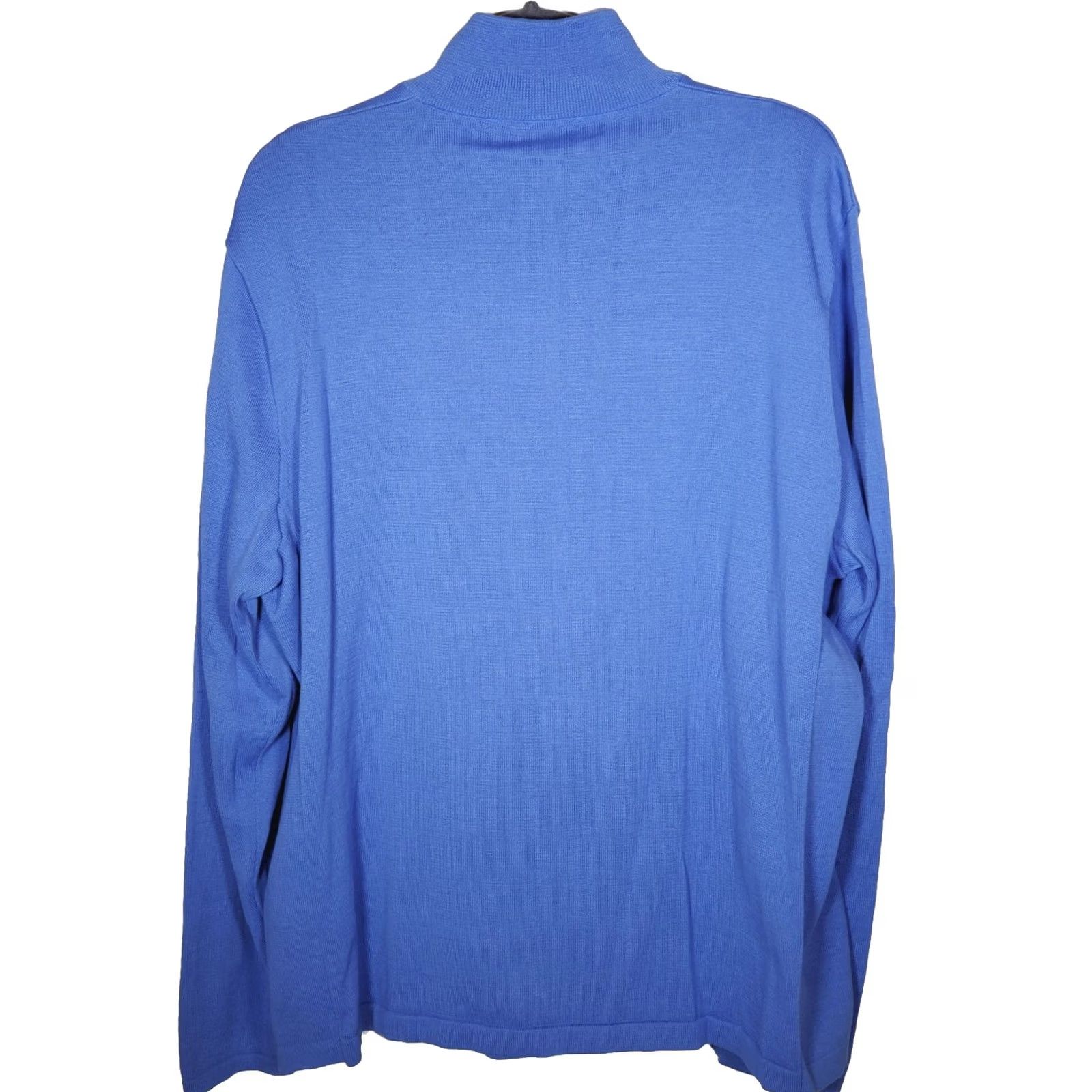 RLX Ralph Lauren VINTAGE? No. The Country Club RLX 1/4 Zip Blue Pullover Golf Mens 2XL RLX Ralph Lauren Size US XXL / EU 58 / 5 - 4 Thumbnail