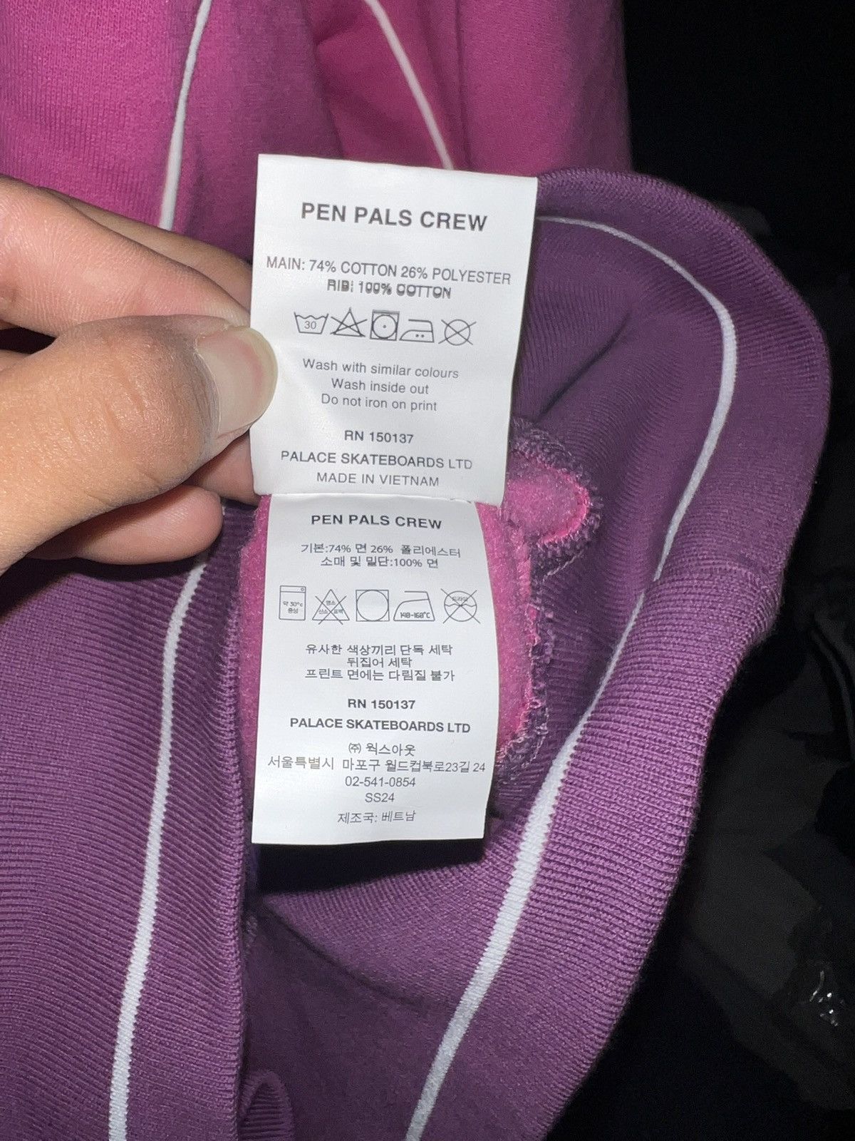 Palace Palace Pro Team Crewneck Size US L / EU 52-54 / 3 - 4 Thumbnail