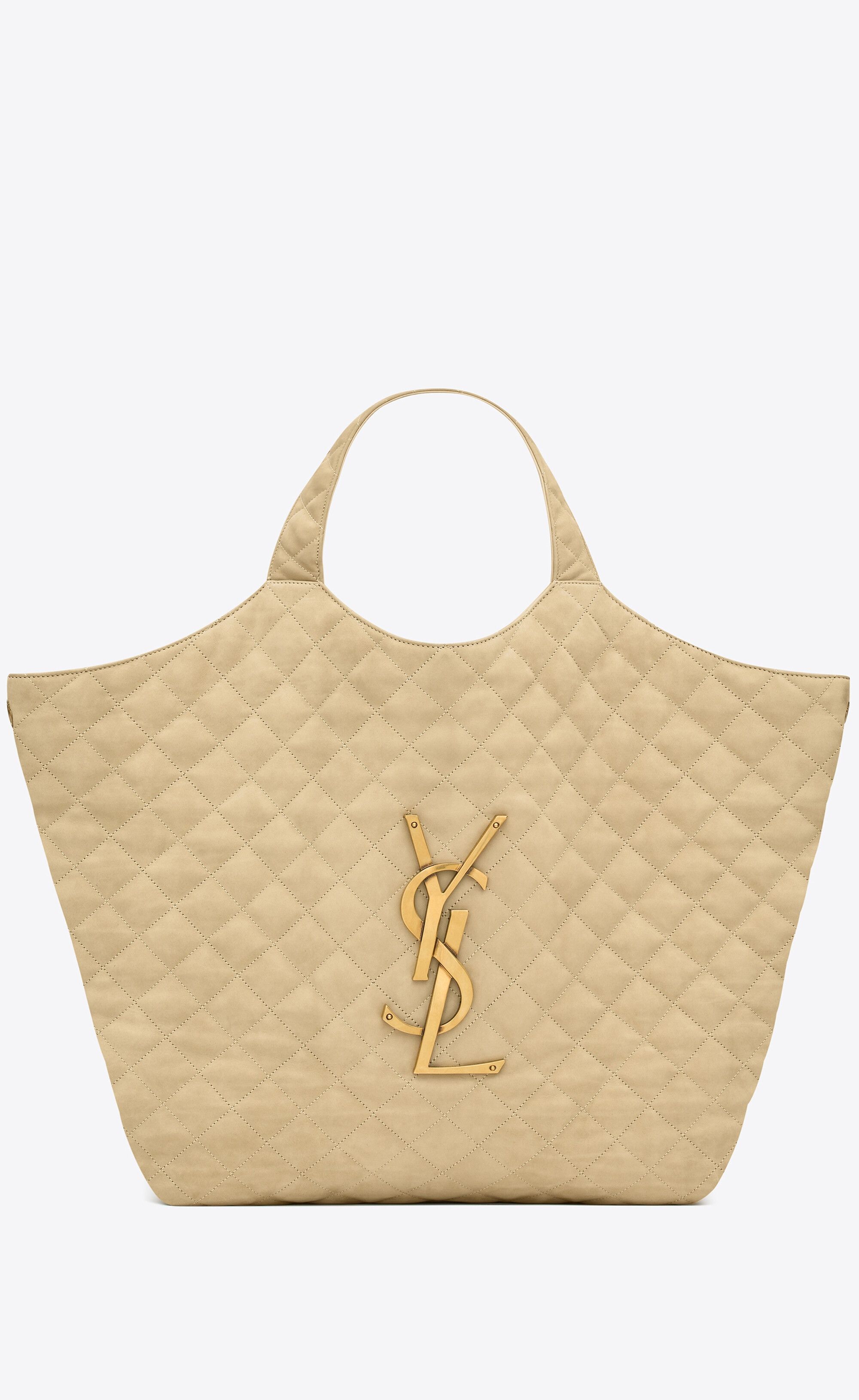 Saint Laurent Paris o1s1wg110925 Size: OS / Icare Maxi Shopping Bag Beige Size ONE SIZE - 2 Thumbnail