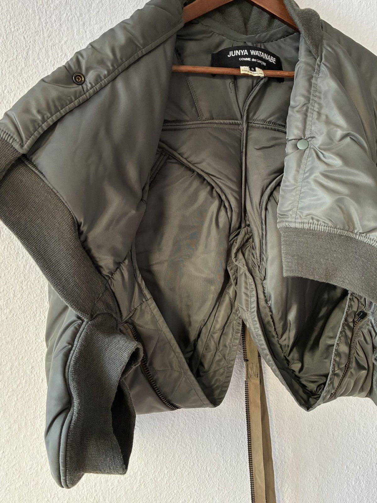 Junya Watanabe Junya Watanabe AW2006 Destructured Bomber Jacket Size S / US 4 / IT 40 - 4 Thumbnail