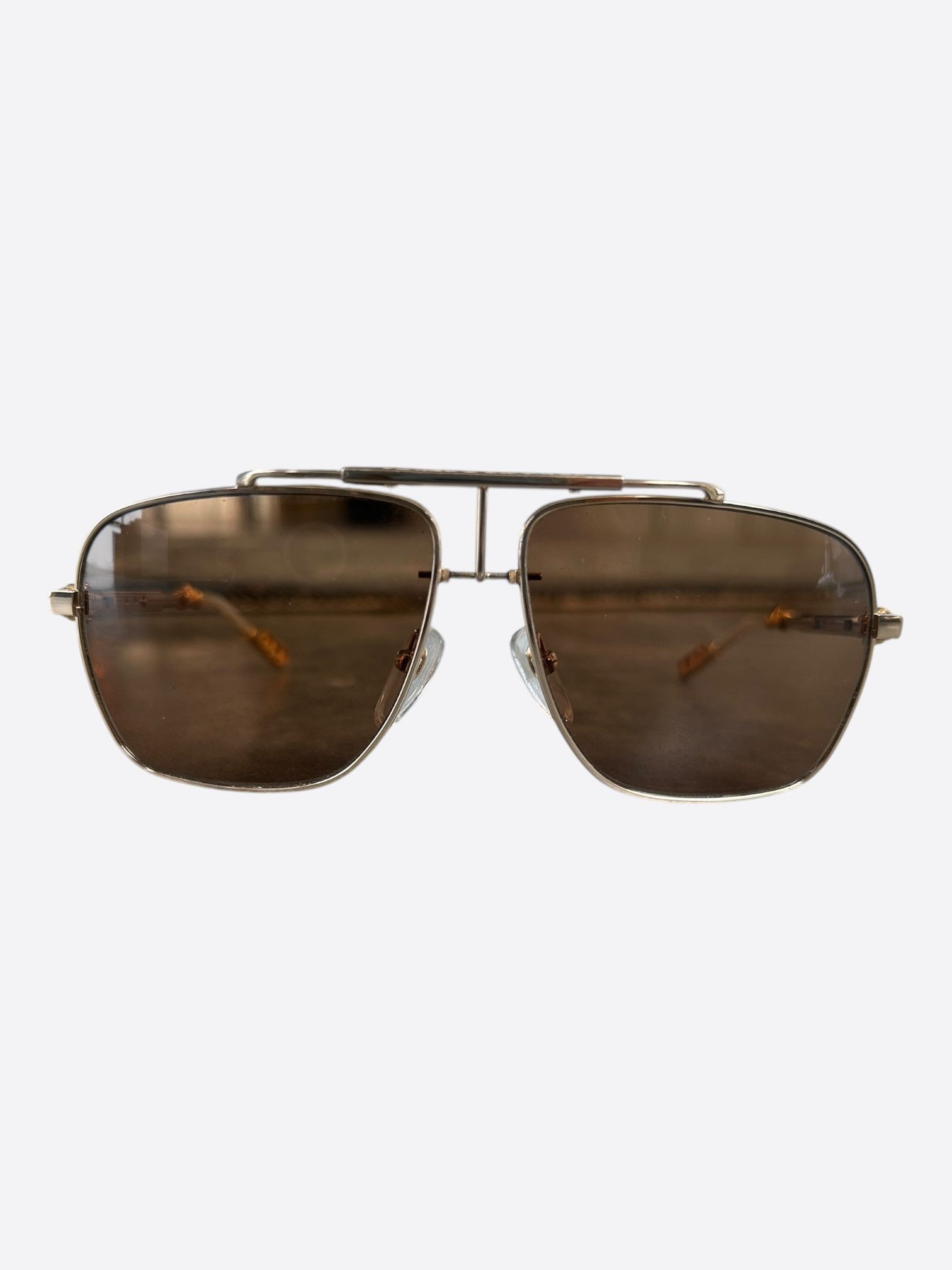 Chrome Hearts Chrome Hearts Gold Kanchu II Sunglasses Size ONE SIZE - 1 Thumbnail