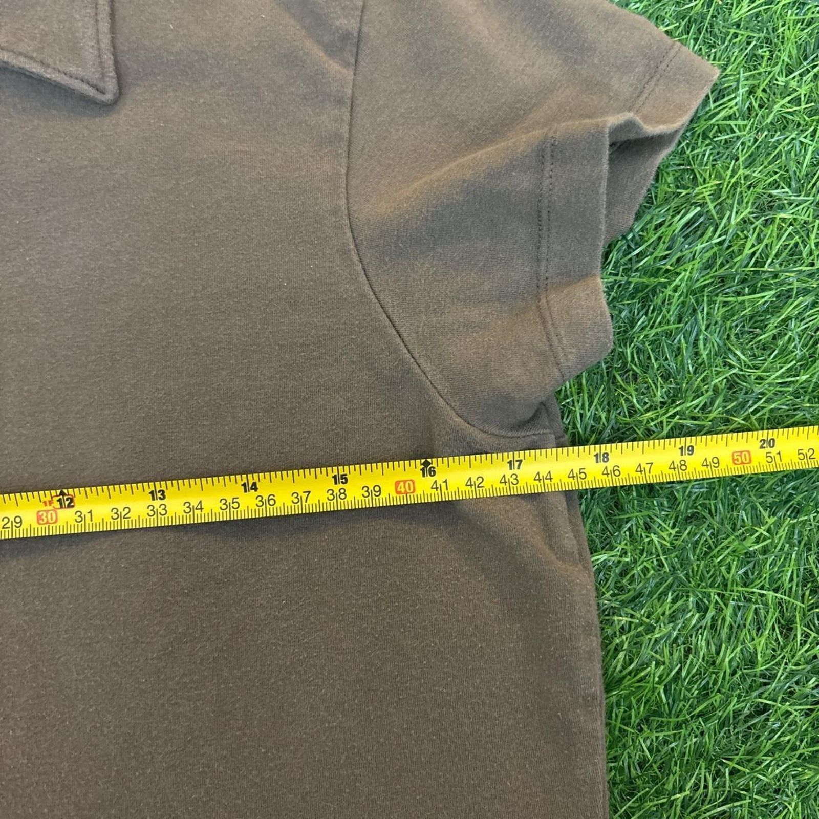 Old Navy Women's Vintage Olive Old Navy Polo Size XS / US 0-2 / IT 36-38 - 3 Thumbnail