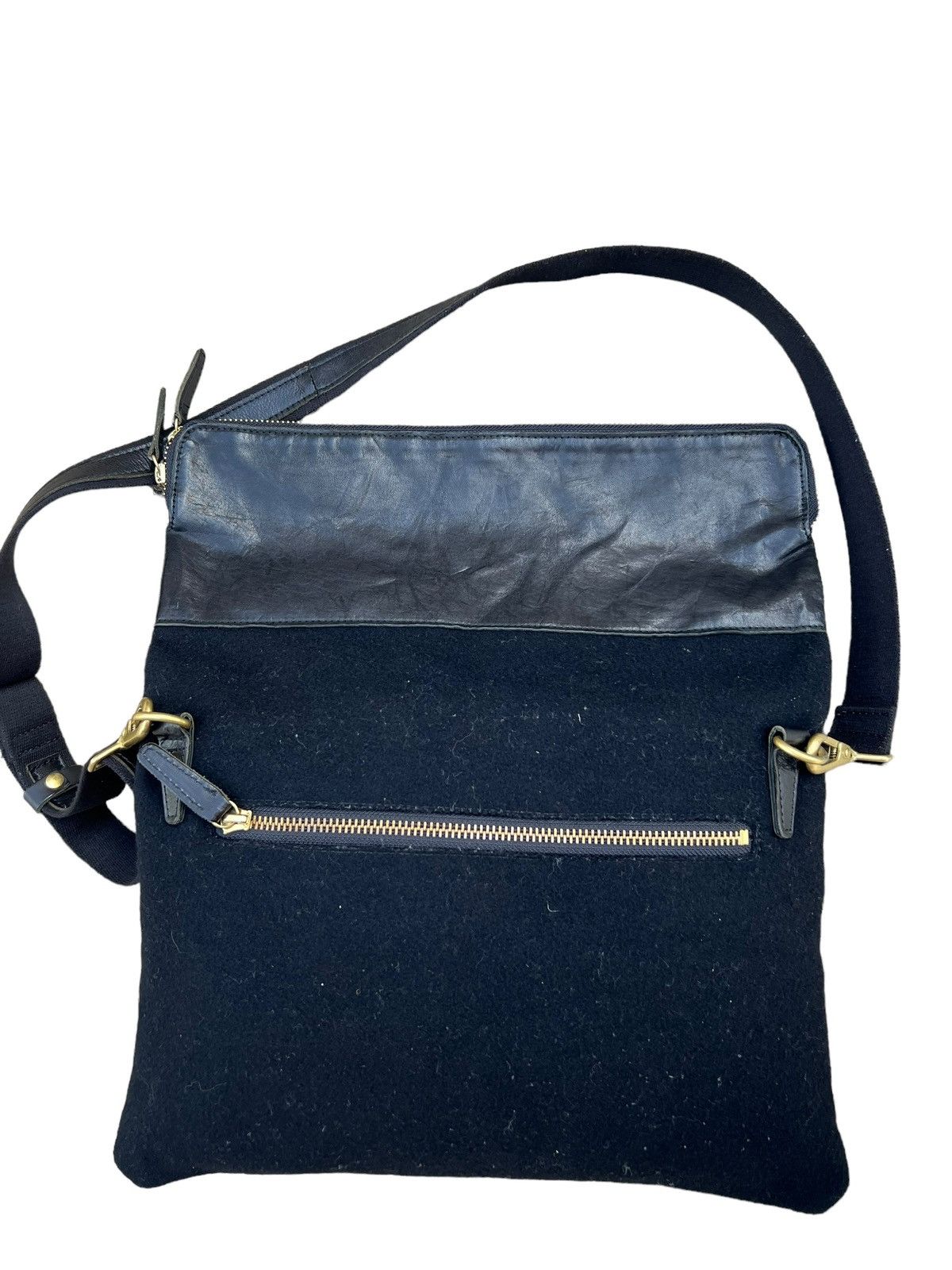 Leather Otias Japan Hybrid Wool Leather Bag Size ONE SIZE - 4 Thumbnail