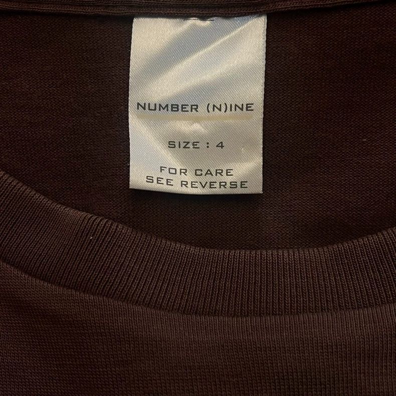 Number (N)ine Number (N)ine"NOWHEREMAN" portrait short-sleeved T-shirt to Size US XL / EU 56 / 4 - 4 Thumbnail