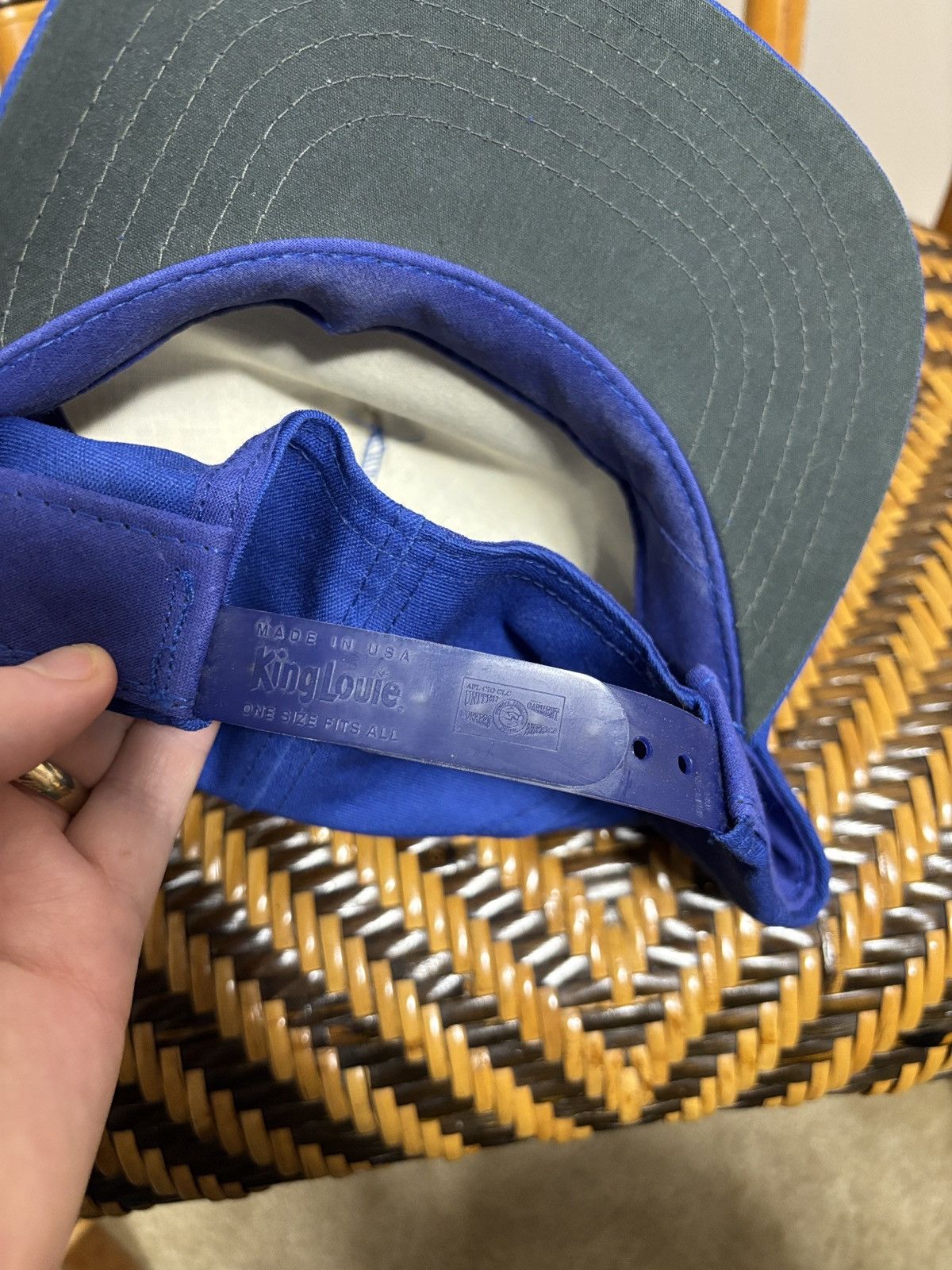 Vintage Vtg Ouiatenon Sportsman’s Club Hunting Indiana Snapback Hat Size ONE SIZE - 6 Thumbnail