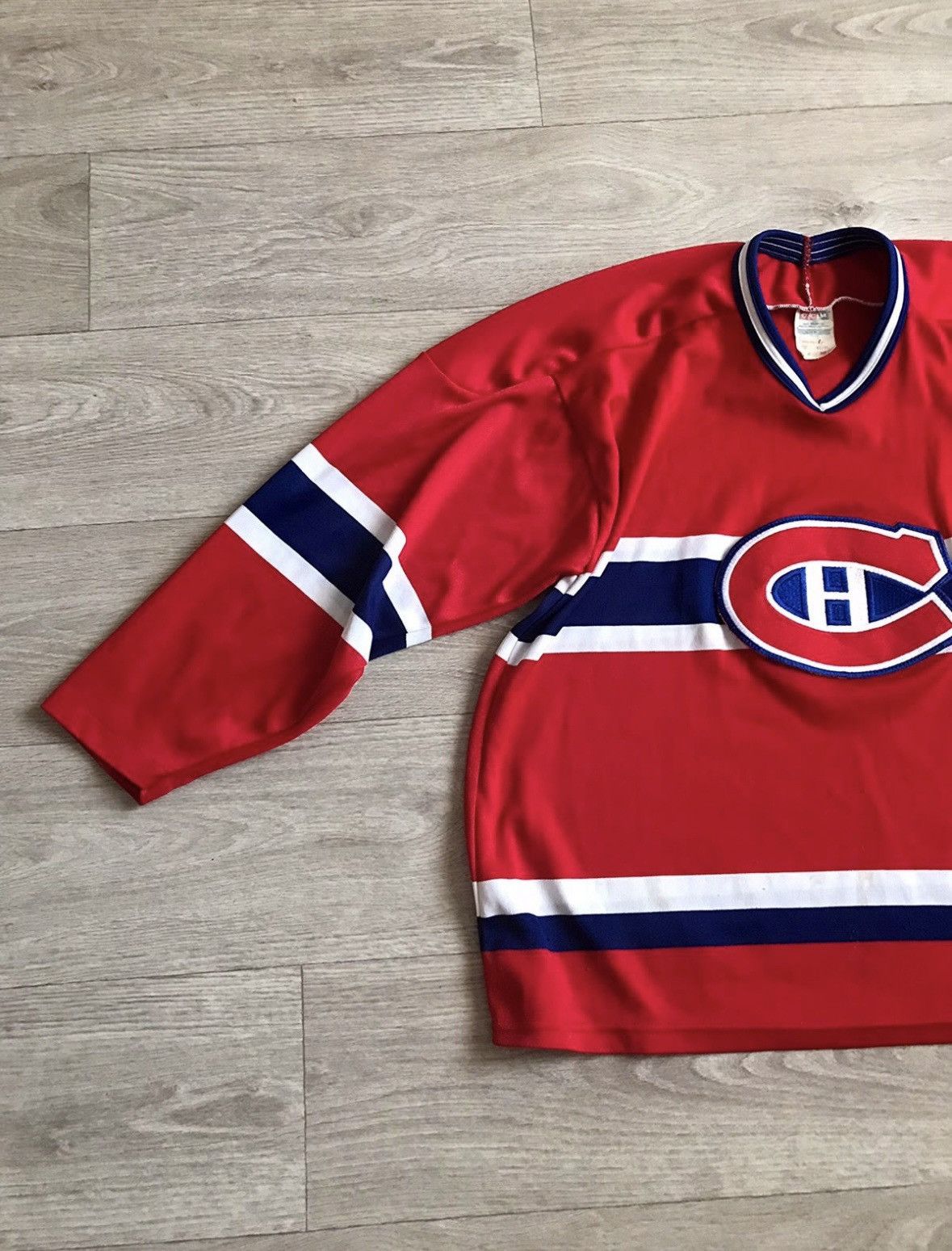 Vintage 90s NHL 1993 Montreal Canadiens Jersey Ice store Hockey