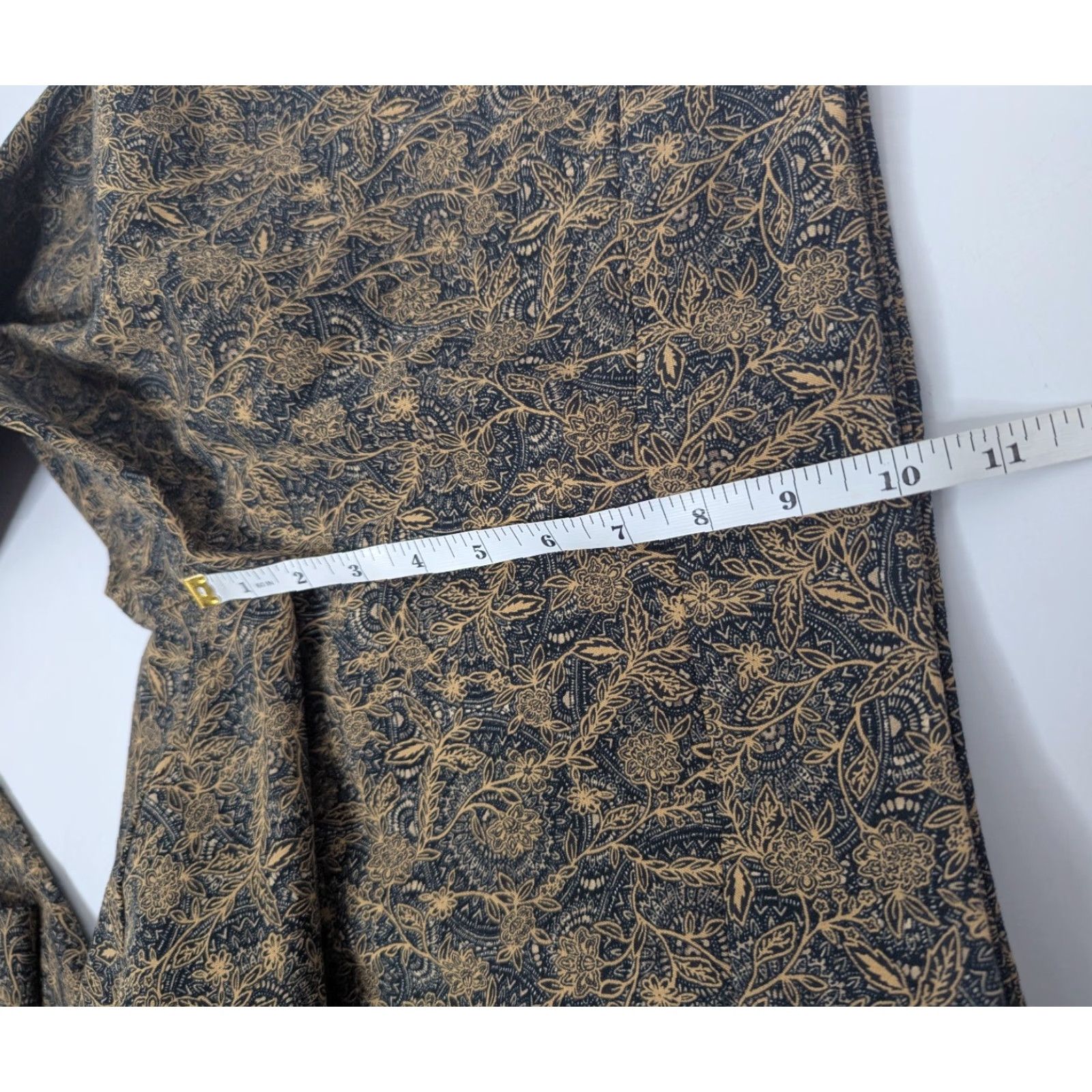 Soft Surroundings Soft Surroundings Pants Skinn y Ankle Small Floral Pull On Multicolor 90s? Size 28" / US 6 / IT 42 - 6 Thumbnail