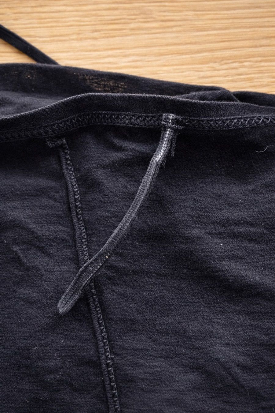 Masnada Masnada black bound seam T shirt 50/M Size US M / EU 48-50 / 2 - 4 Thumbnail