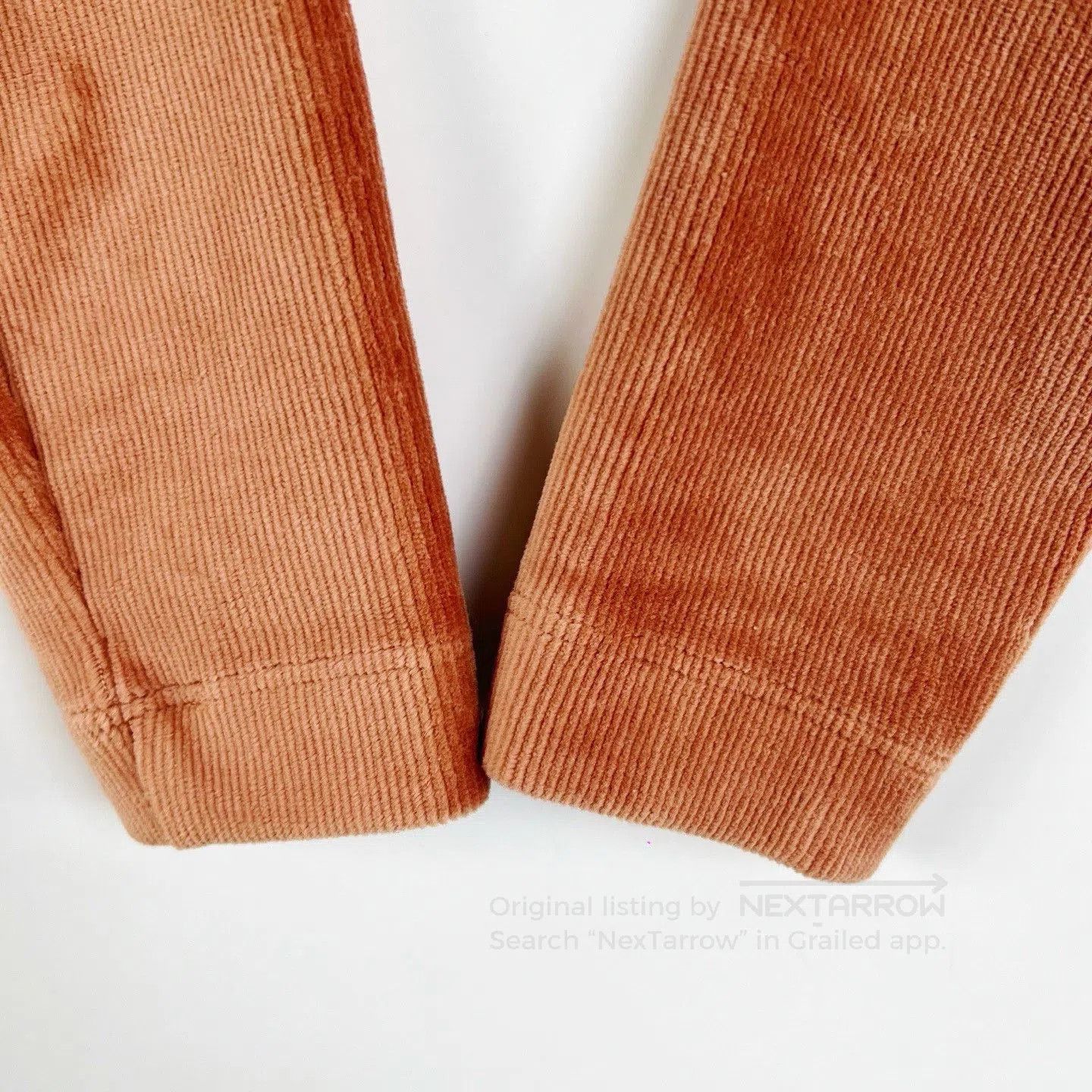 Alexander Wang Alexander Wang Brown Corduroy Mock Neck T-shirt. Size XS / US 0-2 / IT 36-38 - 5 Thumbnail