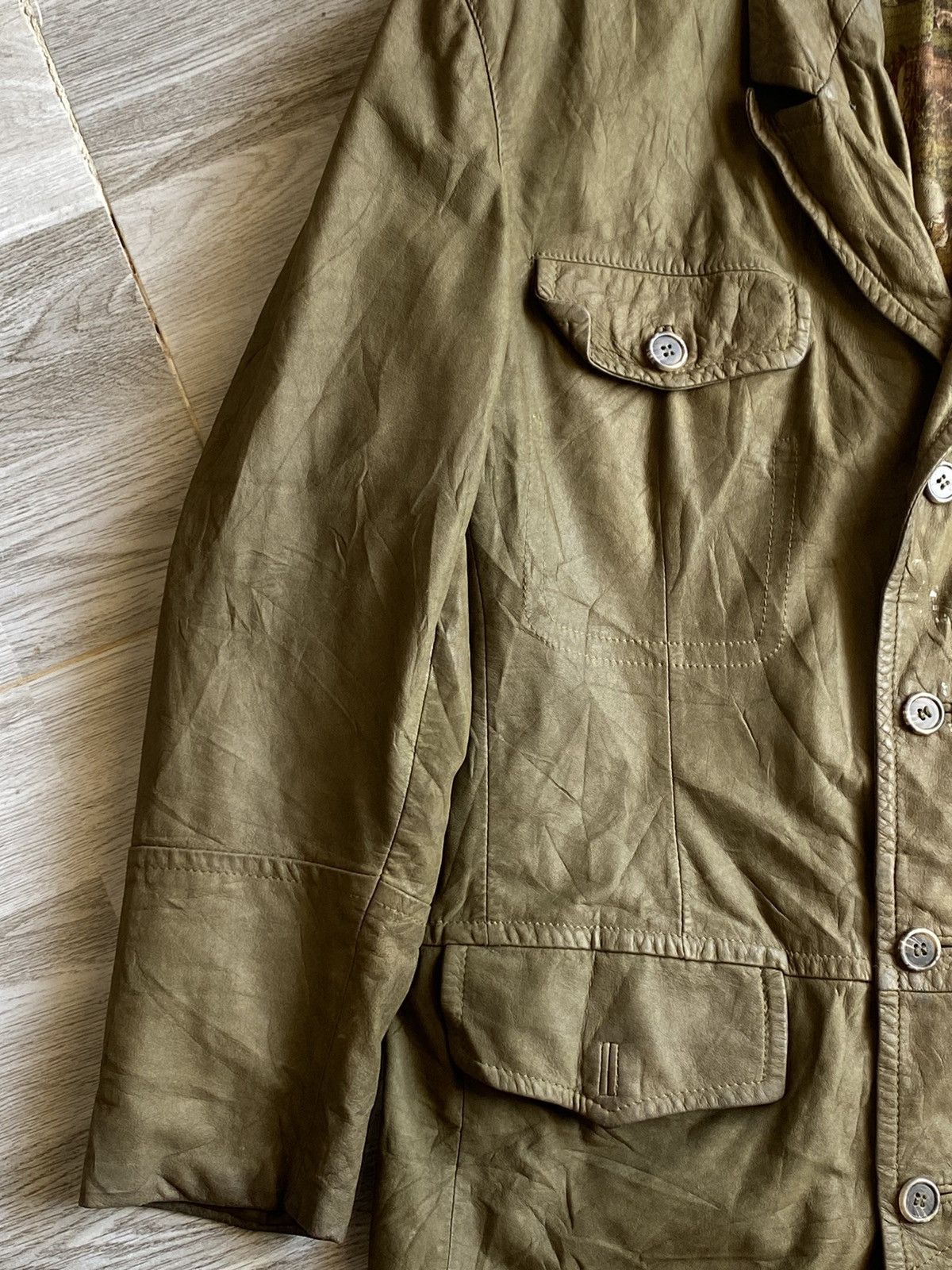 20471120 × Moreschi Moreschi Leather Jacket Size US M / EU 48-50 / 2 - 8 Thumbnail