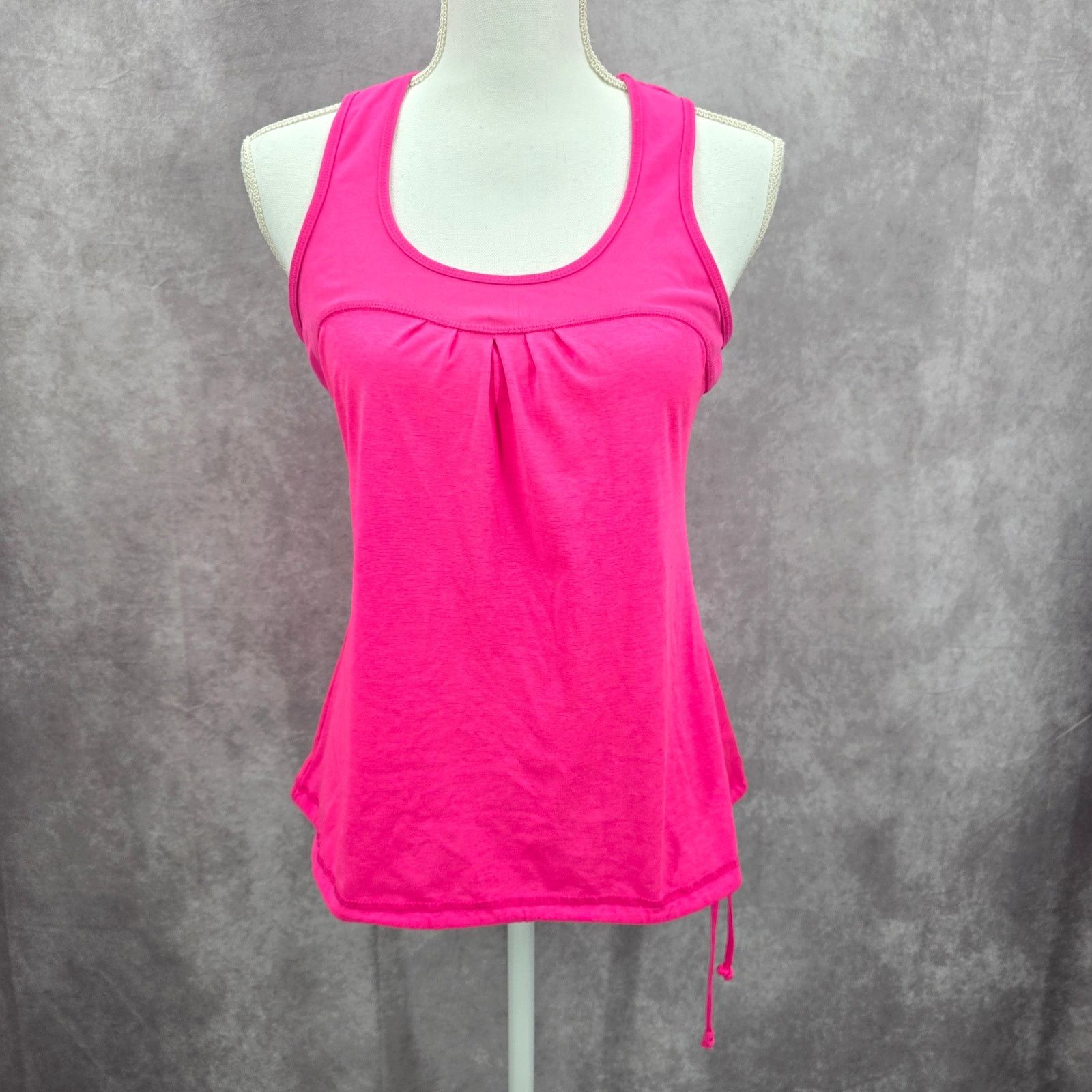 Old Navy Old Navy Active Pink Crisscross Cutout Back Tank Top Small Size S / US 4 / IT 40 - 1 Thumbnail