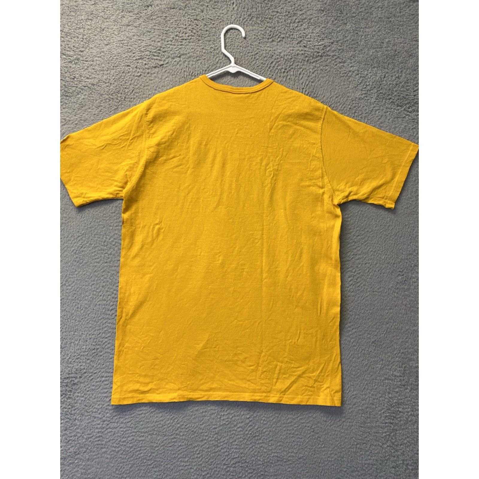 Champion Champion Shirt Men XL Short Sleeve Embroidered Logo Yellow /70-50 Canvas Cotton Modern Sports Logo Men Size US XL / EU 56 / 4 - 8 Thumbnail