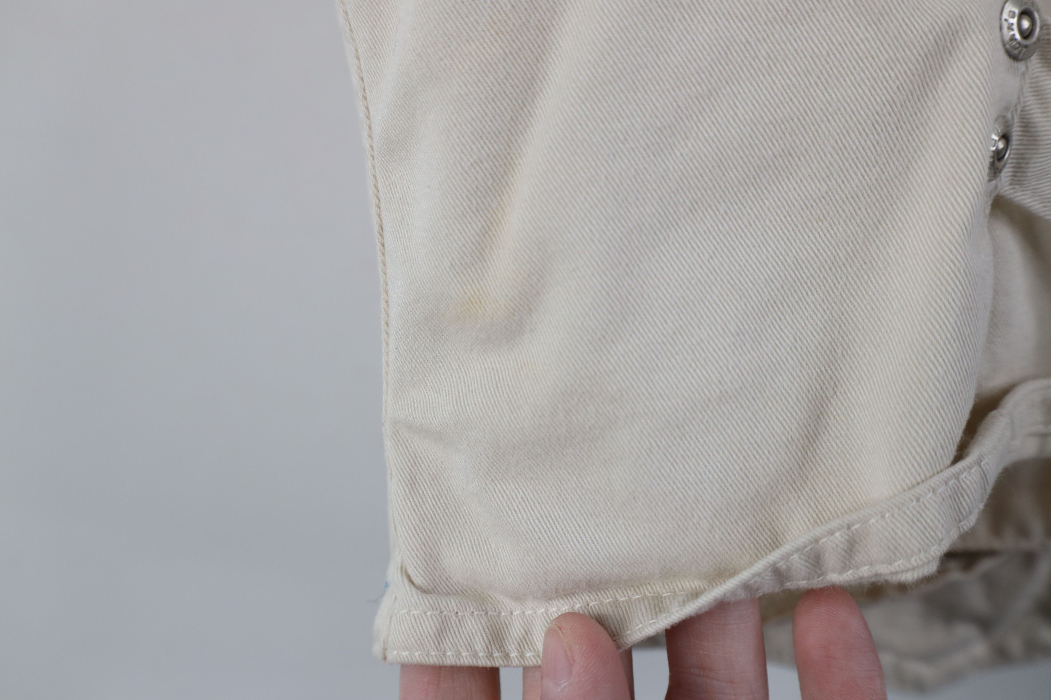 Vintage Vintage 90s Streetwear Buckle Back Vest Jacket Beige Size M / US 6-8 / IT 42-44 - 10 Thumbnail