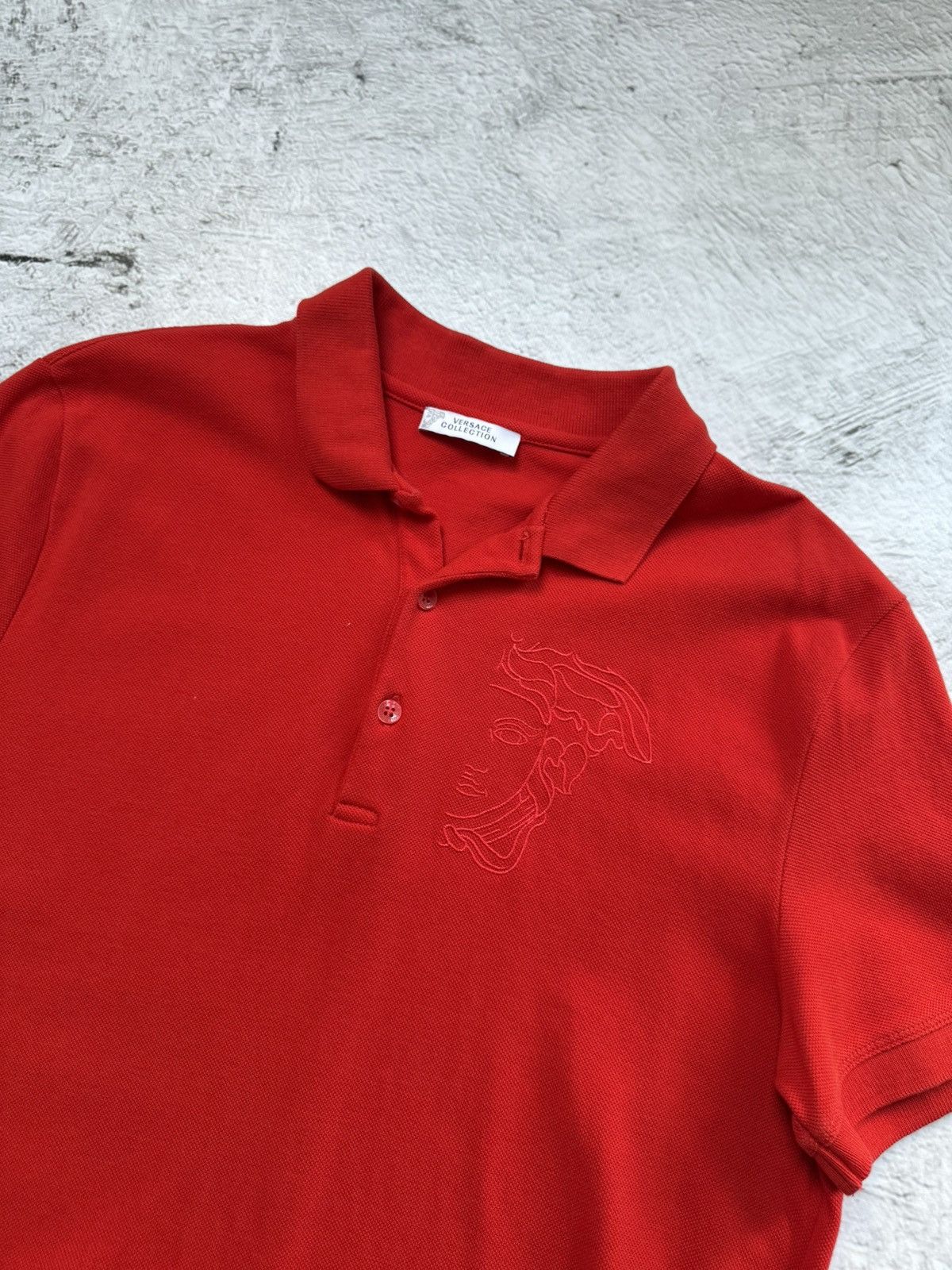 Versace × Vintage Versace Polo Size US L / EU 52-54 / 3 - 2 Thumbnail