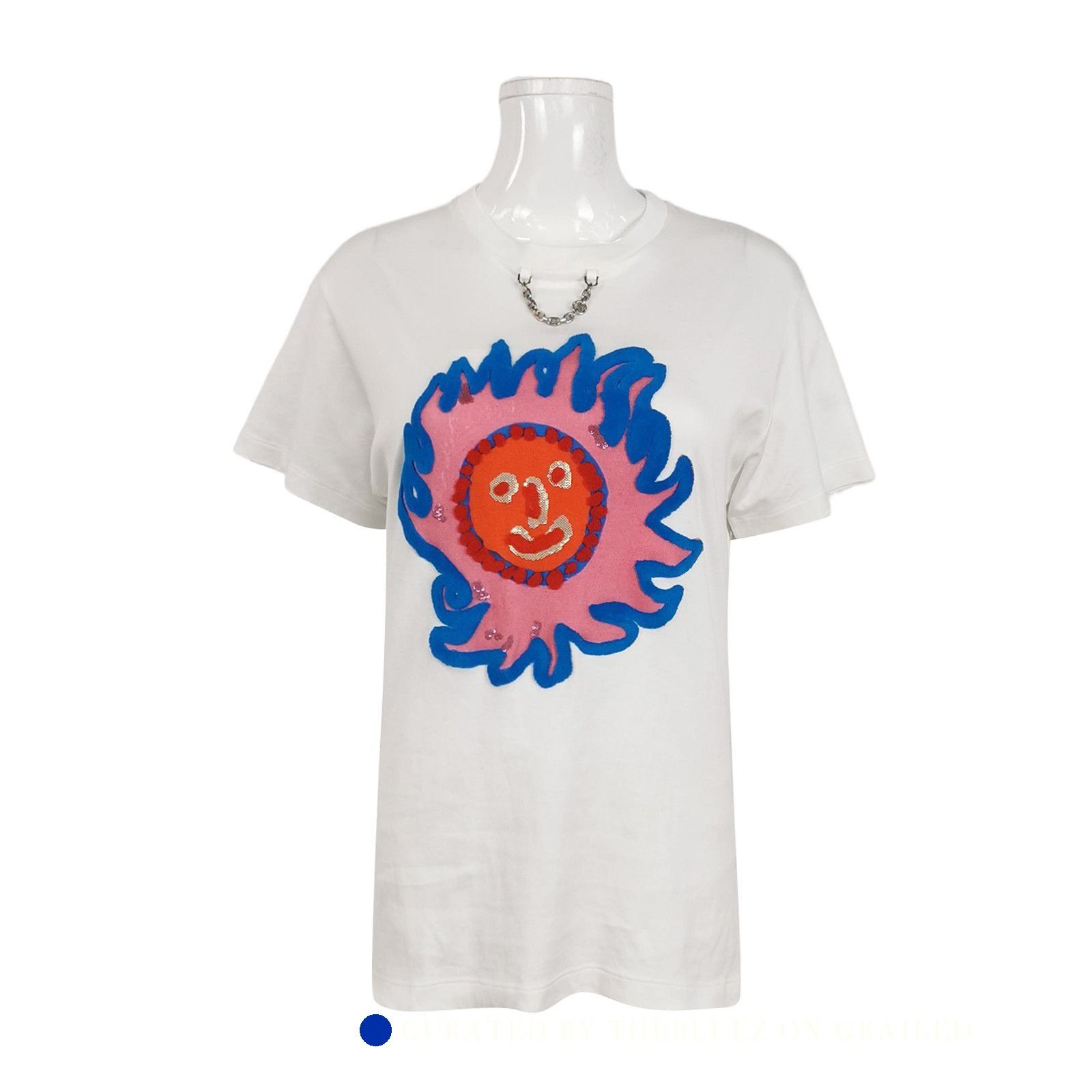Louis Vuitton Yayoi Kusama Sun Patch Short Sleeve Tee Size US M / EU 48-50 / 2 - 1 Thumbnail