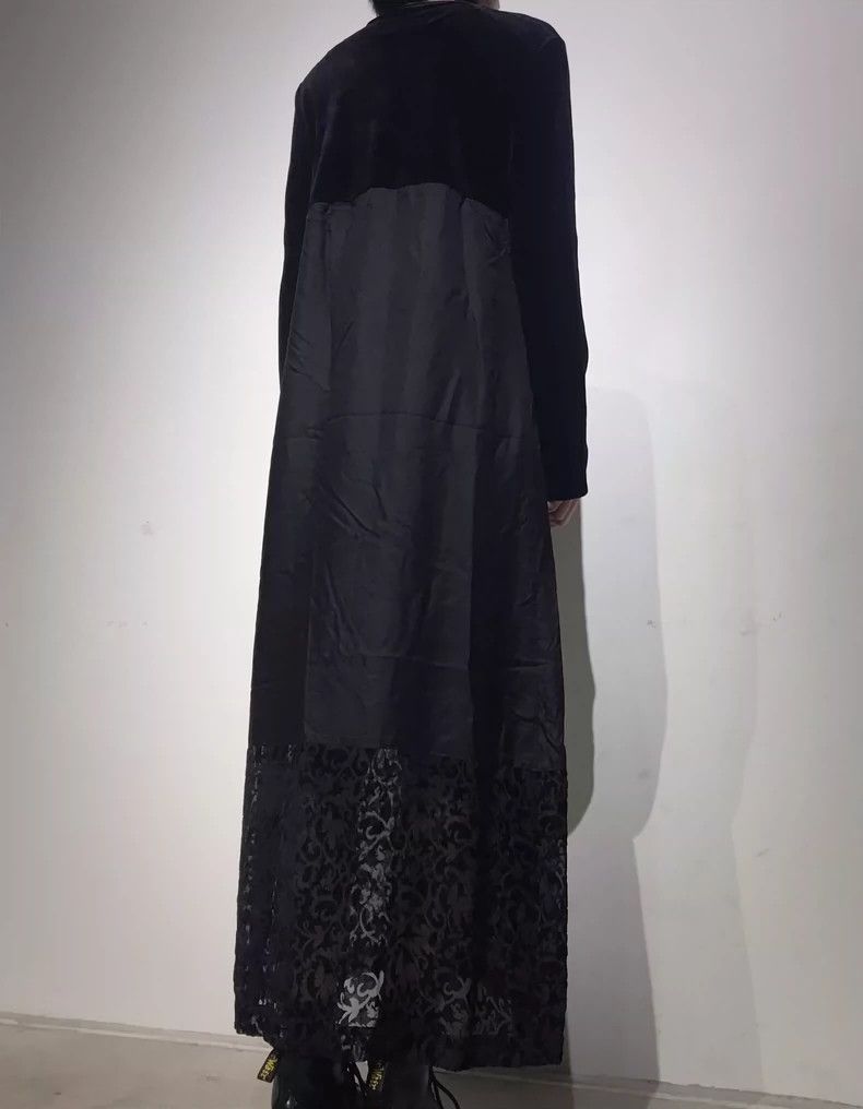 Comme des Garcons Comme Des Garcons Plucked silk patchwork dress 2502-Nextar Size S / US 4 / IT 40 - 5 Thumbnail