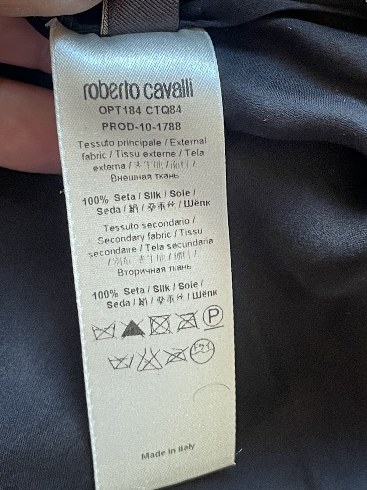 Roberto Cavalli ROBERTO CAVALLI MAXI SILK DRESS Size M / US 6-8 / IT 42-44 - 21 Thumbnail