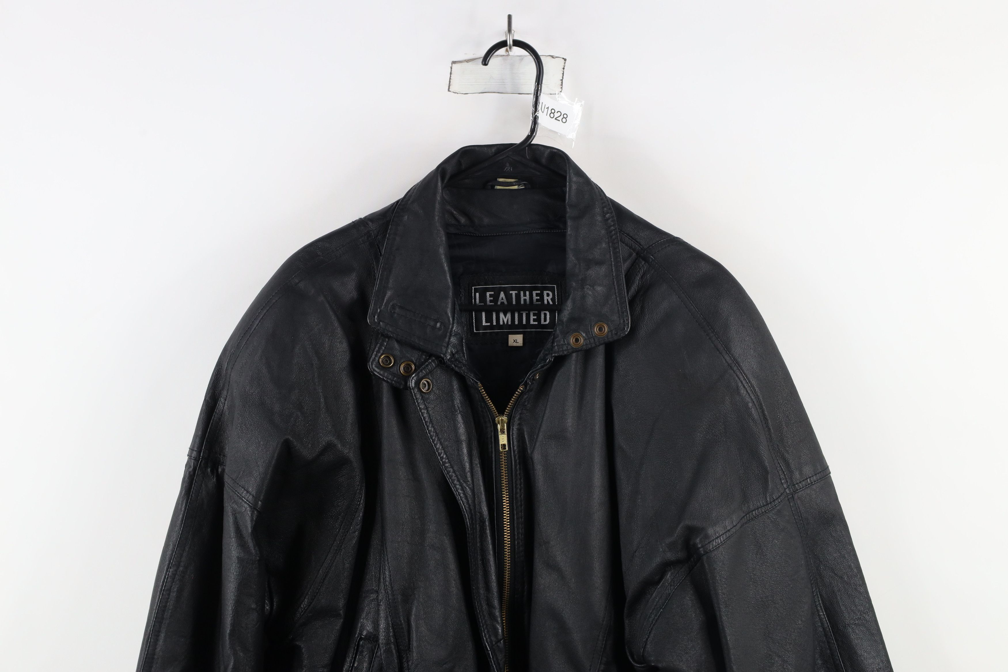 Vintage Vintage 90s Streetwear Cafe Racer Bomber Jacket Black Size US L / EU 52-54 / 3 - 2 Thumbnail