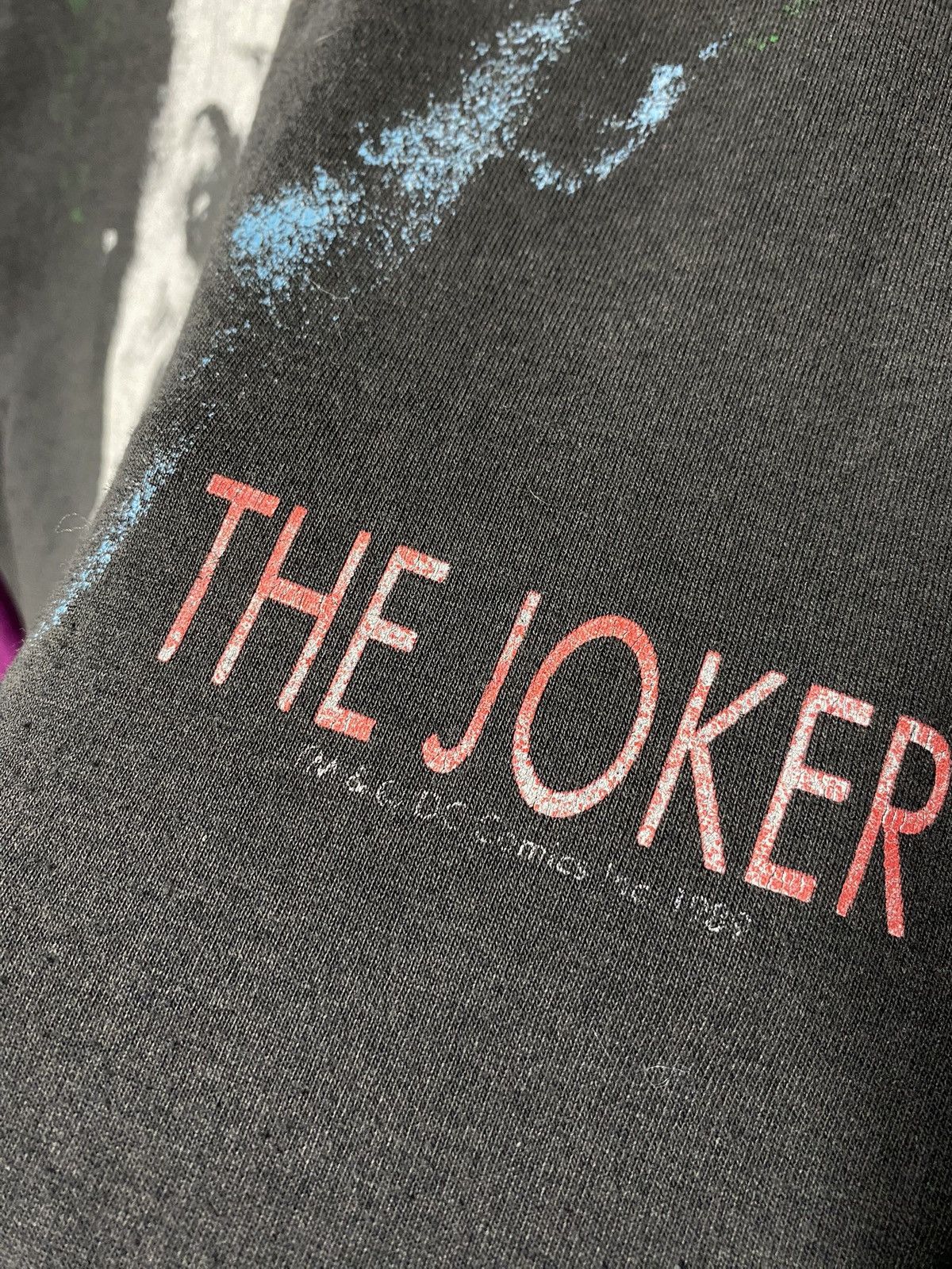 DC Comics × Vintage Vintage 1980’s Batman Joker Jack Nicholson T-Shirt Large Size US L / EU 52-54 / 3 - 2 Thumbnail