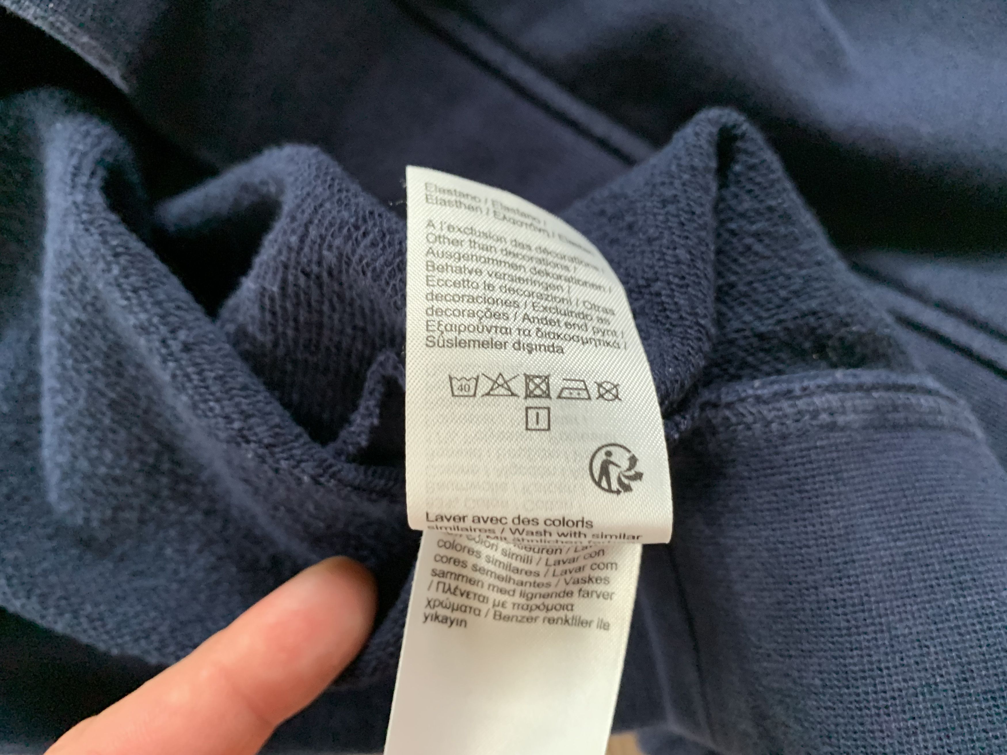 Lacoste × Vintage Lacoste Sport Blue Sweatshirt Size US XXL / EU 58 / 5 - 9 Thumbnail
