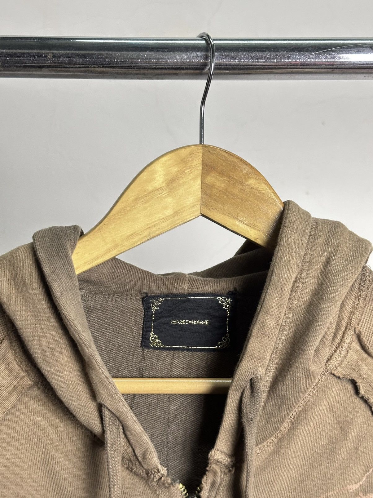 If Six Was Nine 291295 Homme Grunge Ripped Hoodie Y2k Punk Size US M / EU 48-50 / 2 - 7 Thumbnail